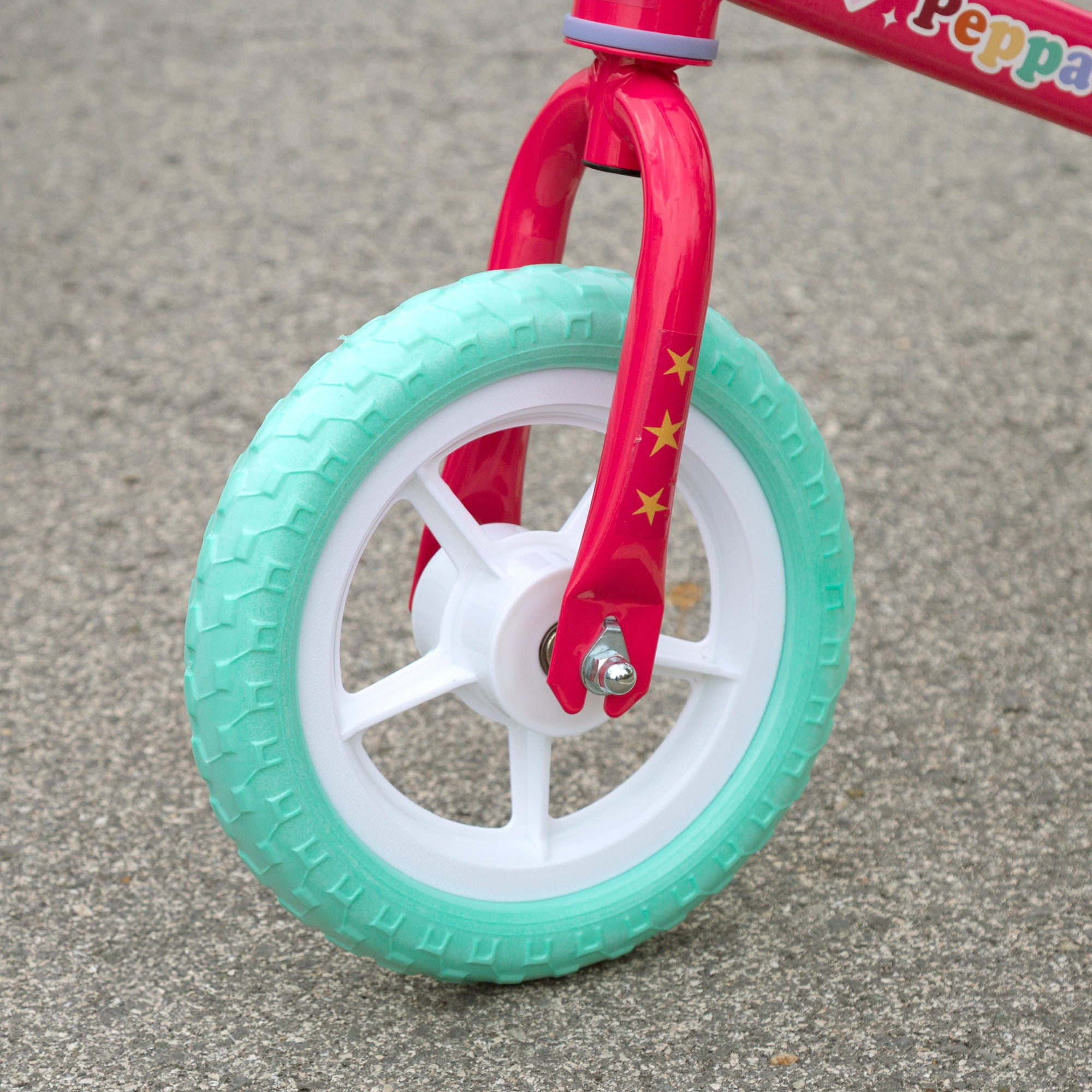 Peppa Pig Bicicleta sin pedales regulable en altura máx. 20 kg