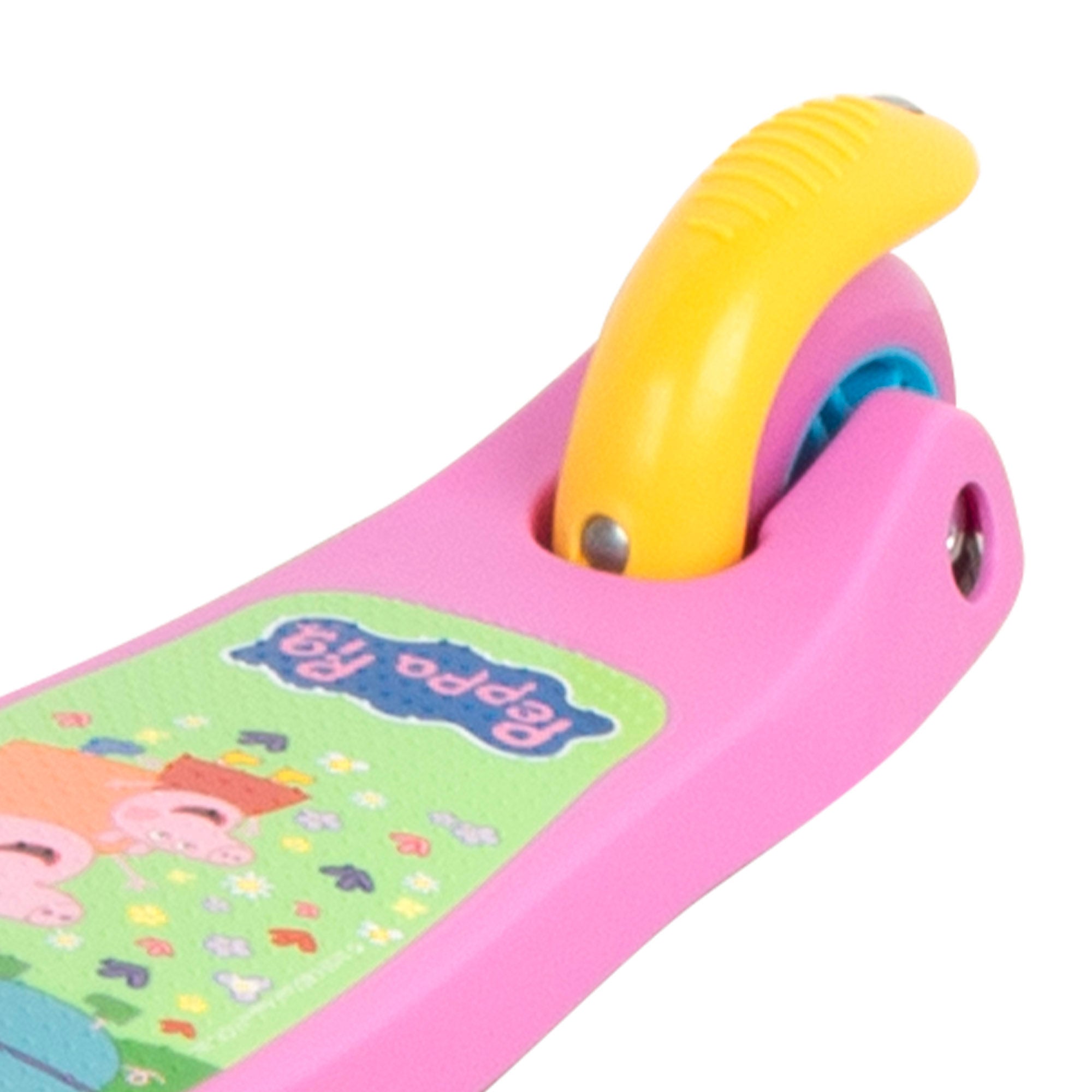 Peppa Pig Patinete 3 ruedas máx. 20 kg con luces y freno
