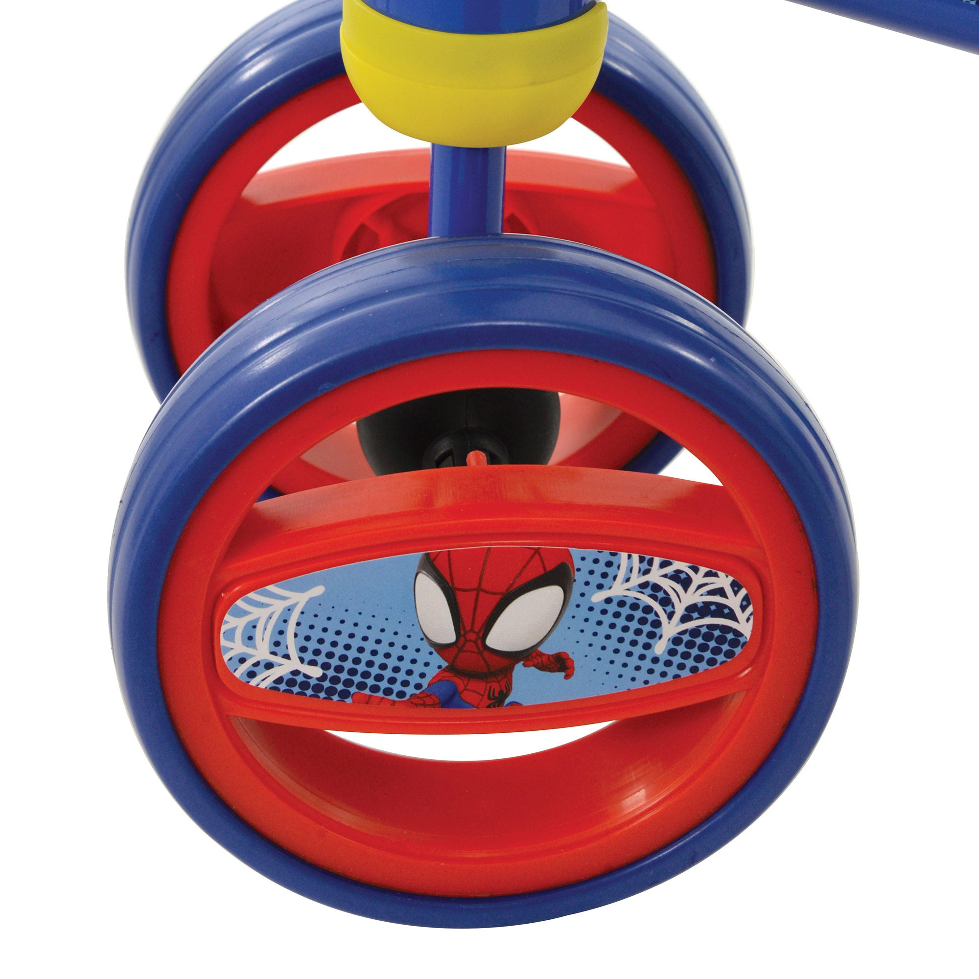 Triciclo infantil Spidey, peso máximo de 15 kg.