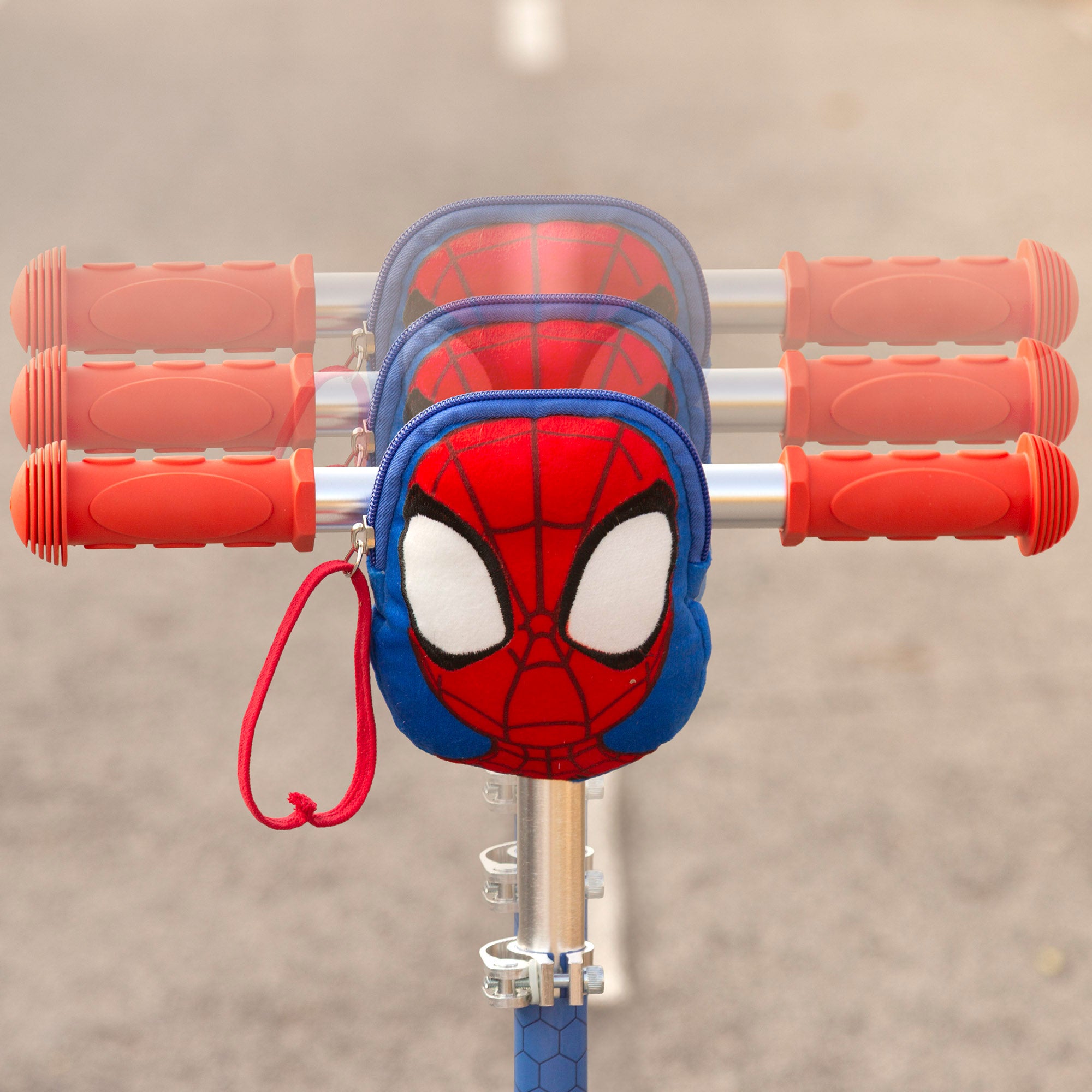 Spidey Patinete infantil 3 ruedas con bolsillo