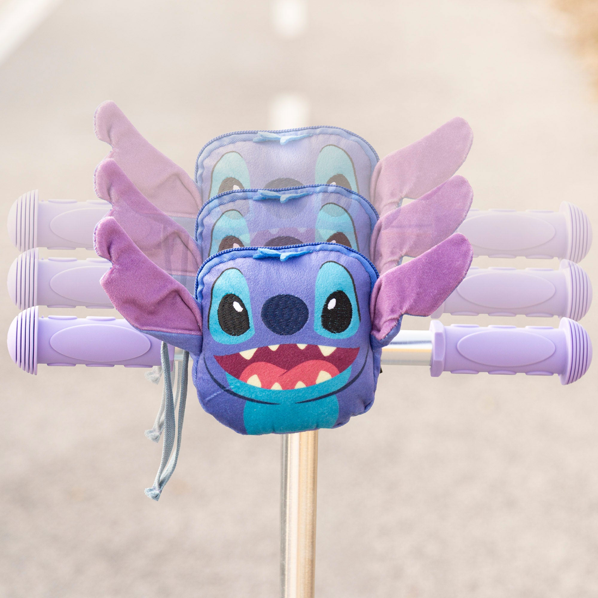 Stitch Patinete infantil 3 ruedas con bolsillo delantero