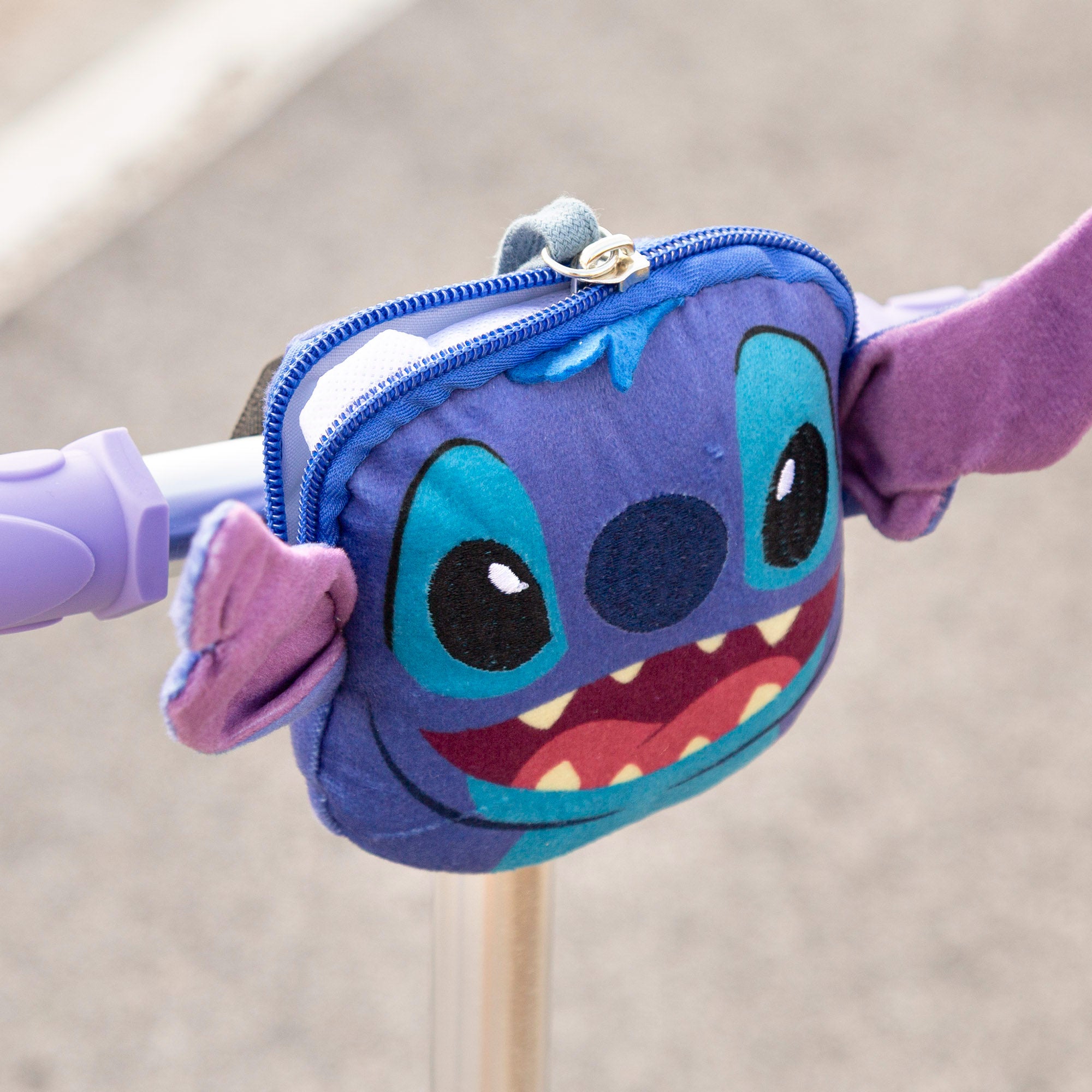 Stitch Patinete infantil 3 ruedas con bolsillo delantero