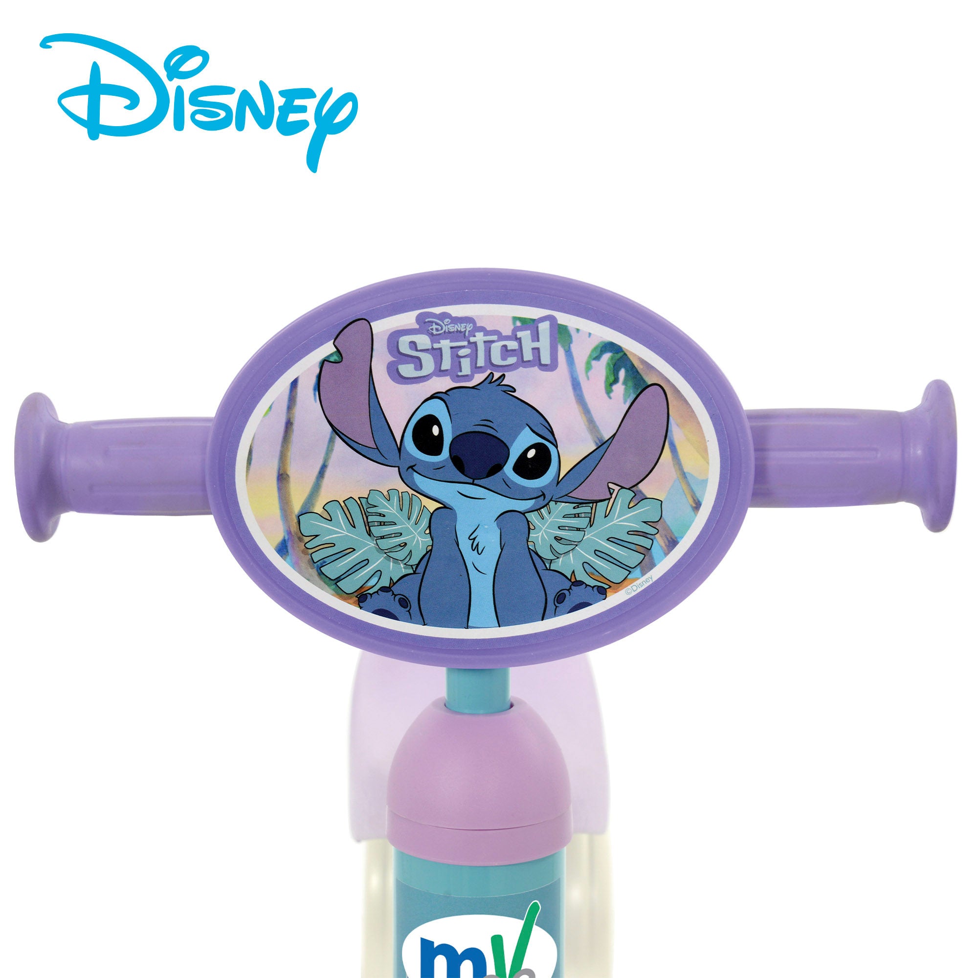 Triciclo Stitch para bebés com um peso máximo de 15 kg.
