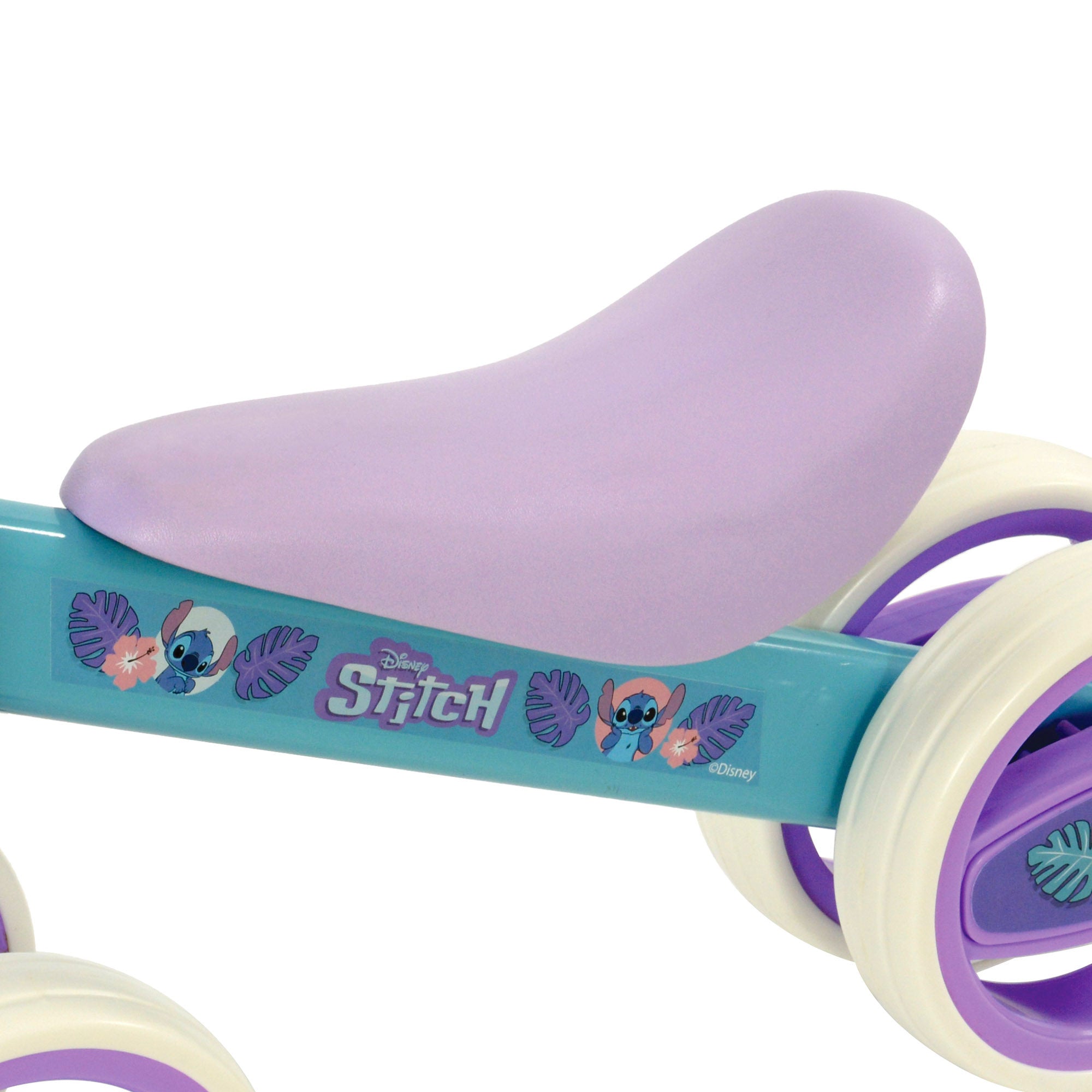 Triciclo Stitch para bebés com um peso máximo de 15 kg.