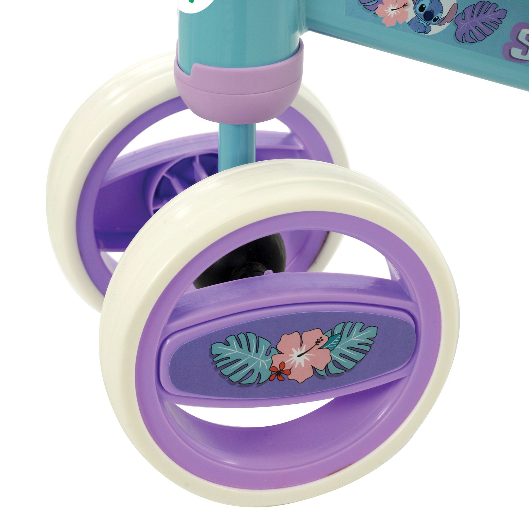 Triciclo Stitch para bebés com um peso máximo de 15 kg.