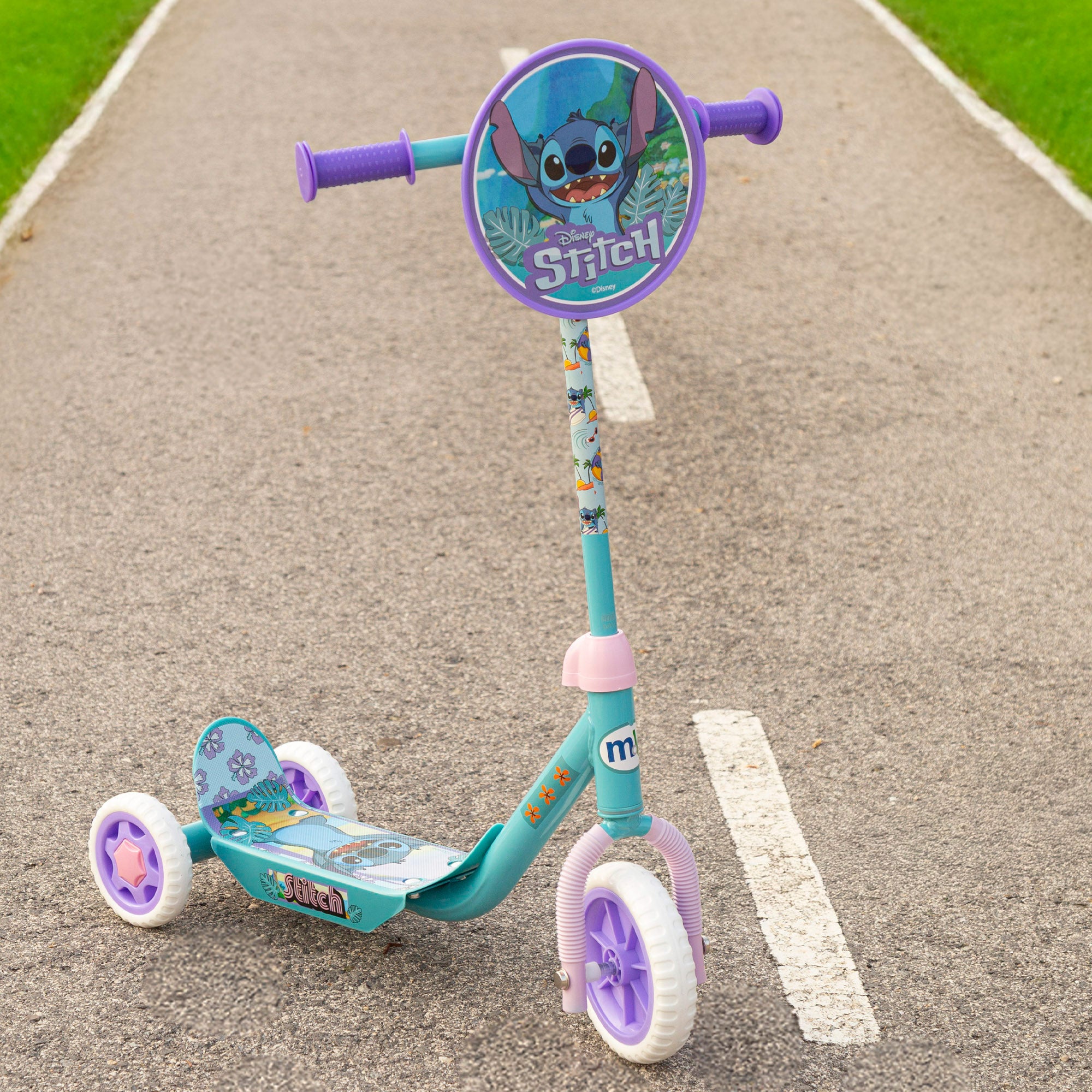 Stitch Patinete 3 ruedas máx. 20 kg + 2 años