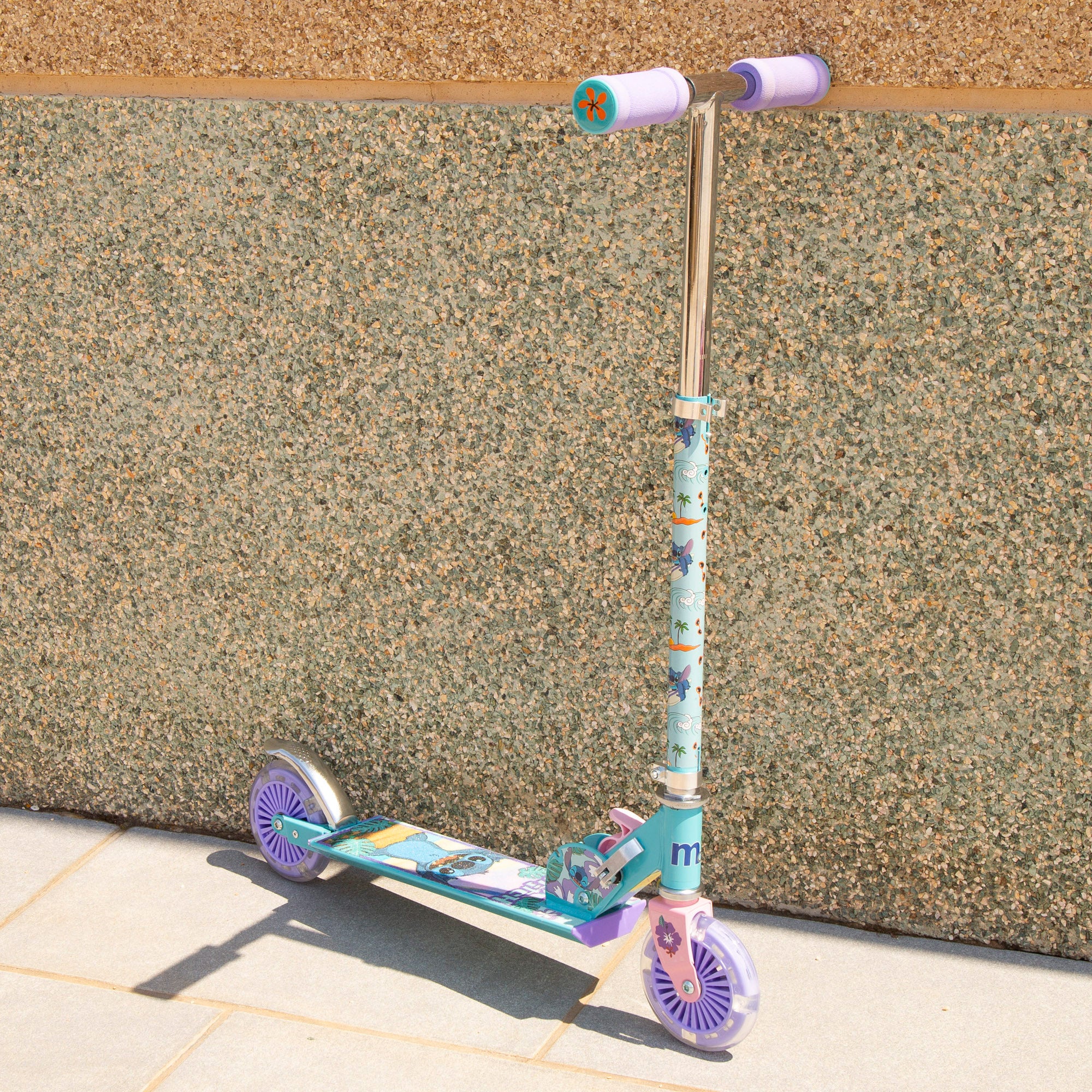 Stitch Patinete plegable 2 ruedas máx. 50 kg con luces y freno