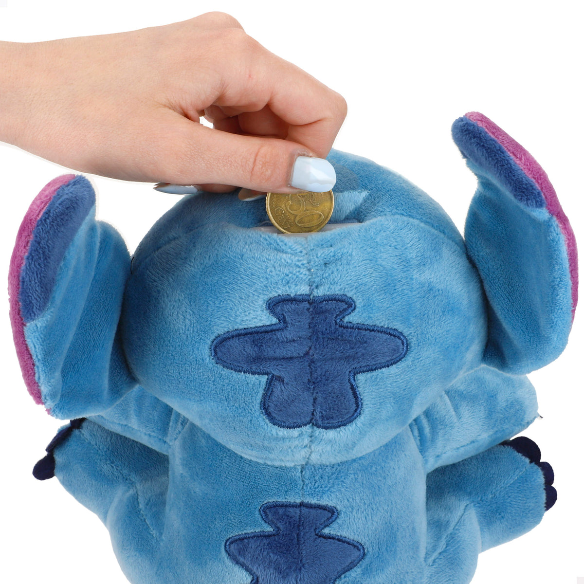 Stitch Hucha de peluche para niños 20 cm