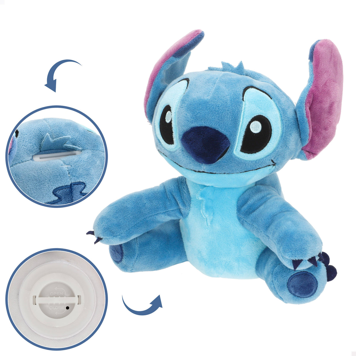 Stitch Hucha de peluche para niños 20 cm