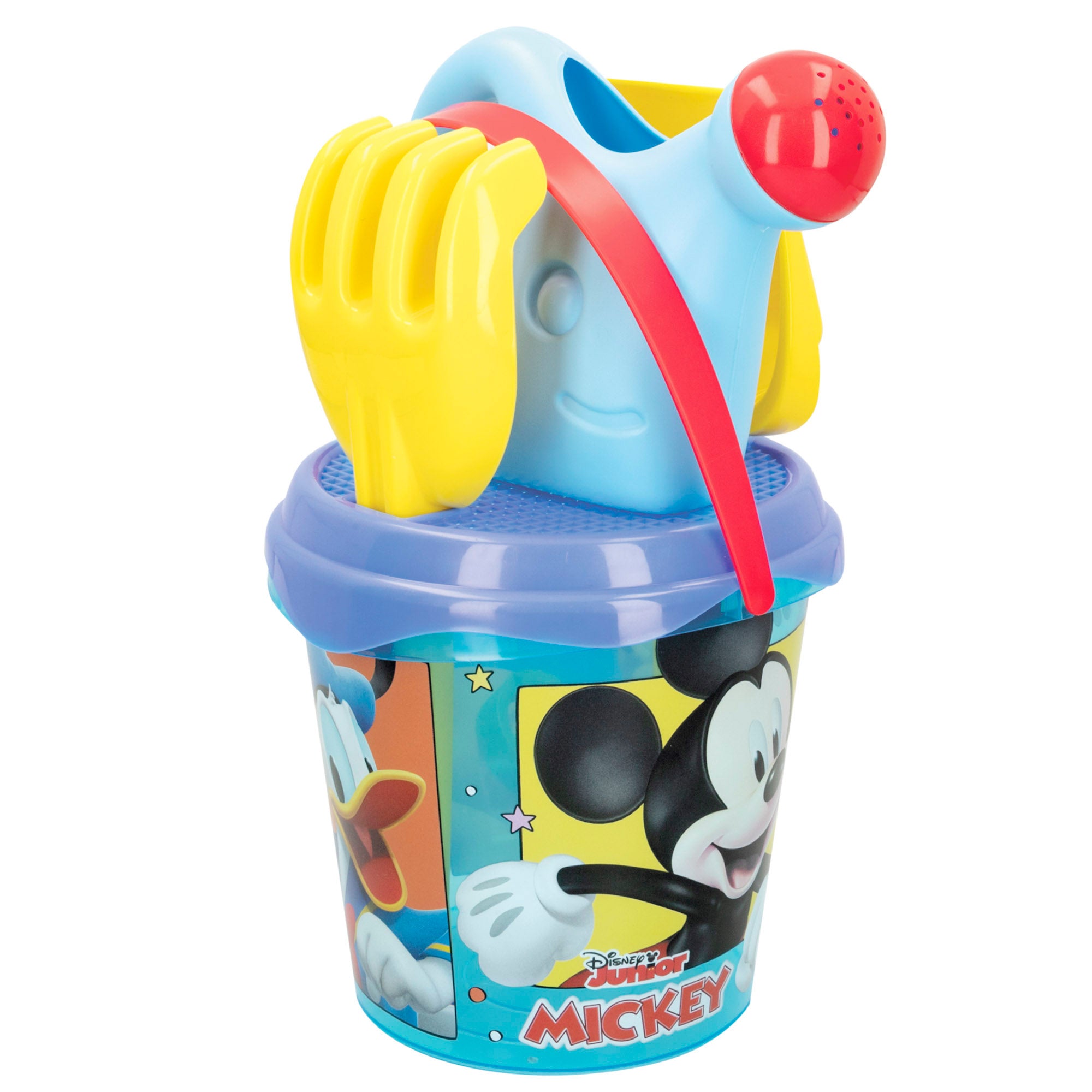 Mickey Set cubo de playa con toalla, accesorios y bolsa