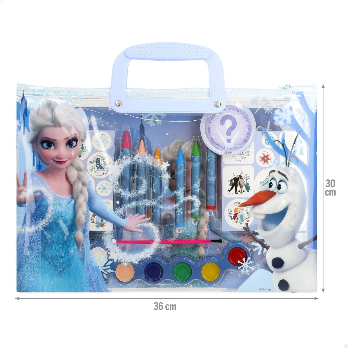 Frozen Set de dibujo con pizarra 40 piezas