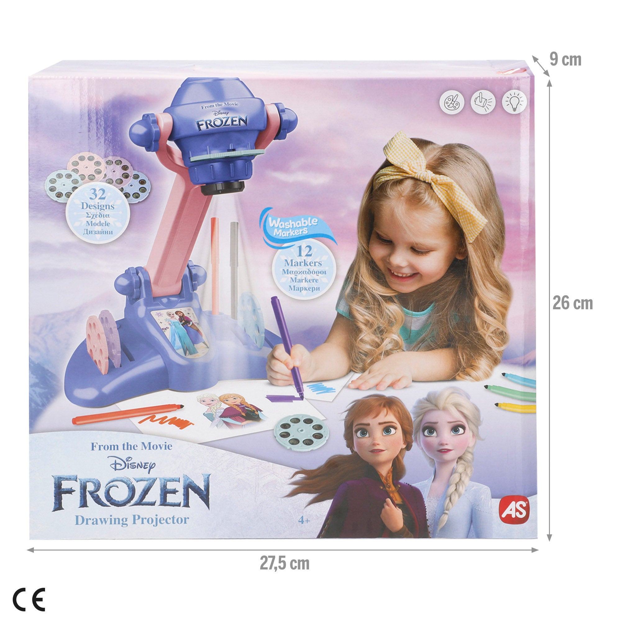 Frozen Proyector de dibujo + 4 años