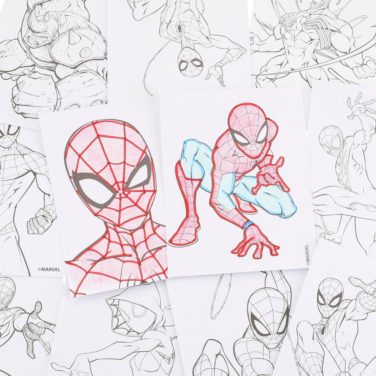 Spiderman Set dibujo formato maletín 50 piezas