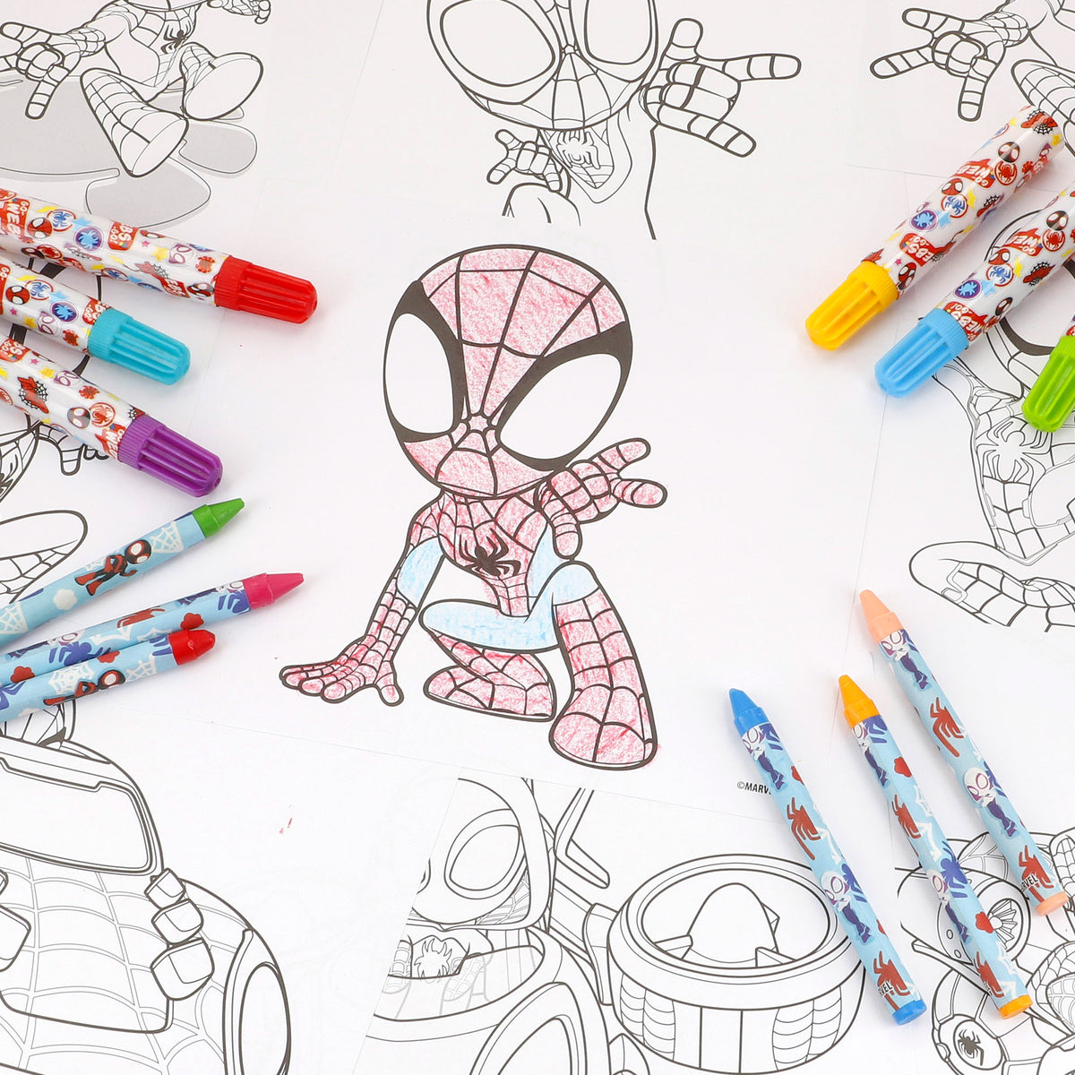 Spidey Set de dibujo con mochila