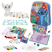 Stitch Mega set de dibujo con mochila 80 piezas