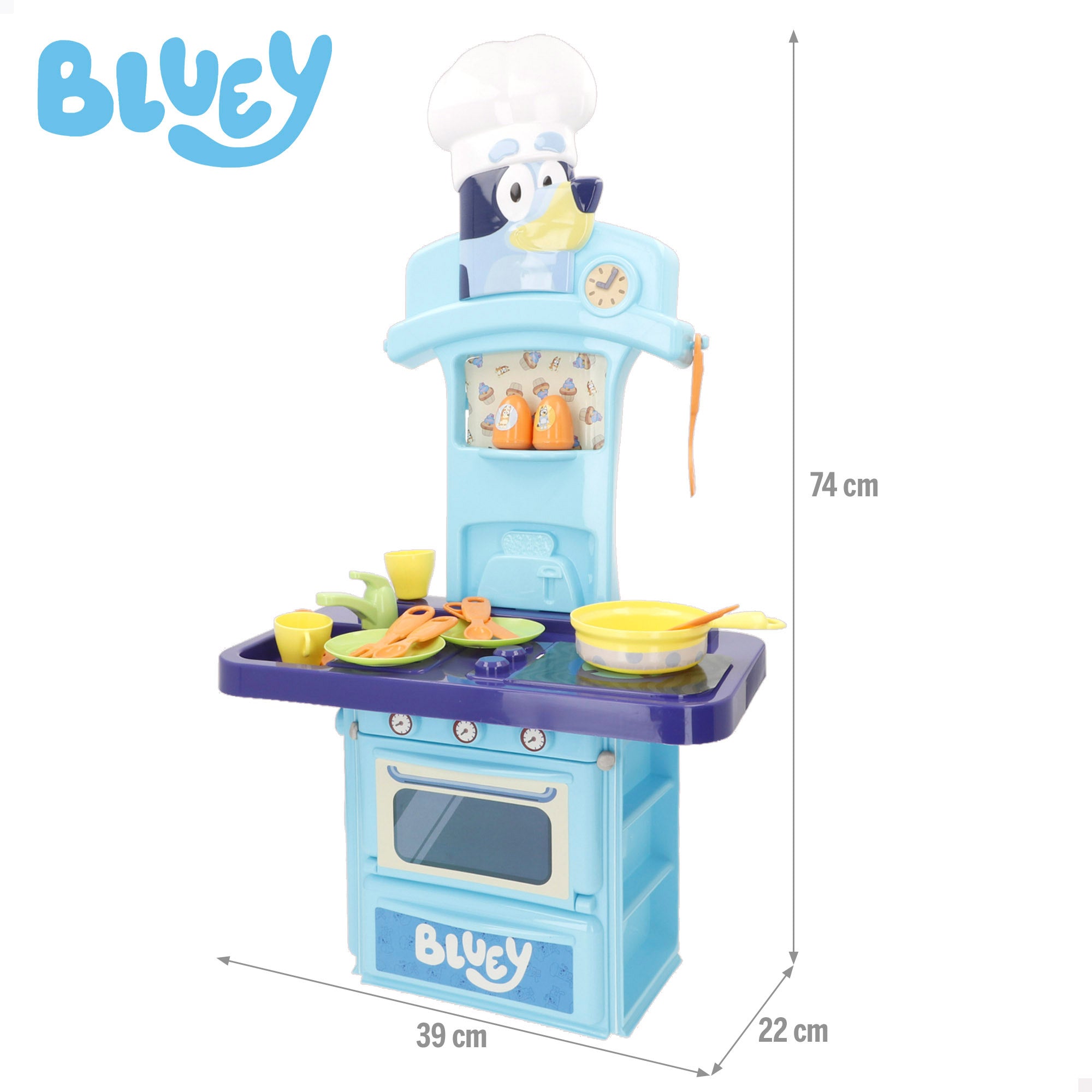 Bluey Cocinita infantil + 2 años