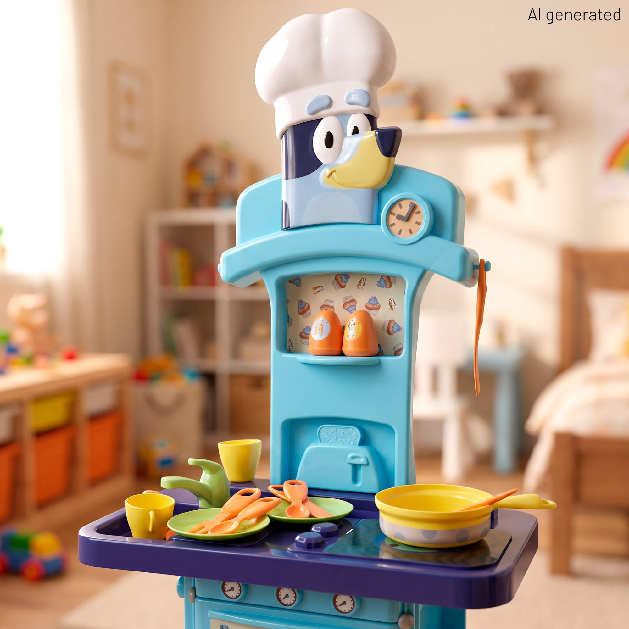 Bluey Cocinita infantil + 2 años