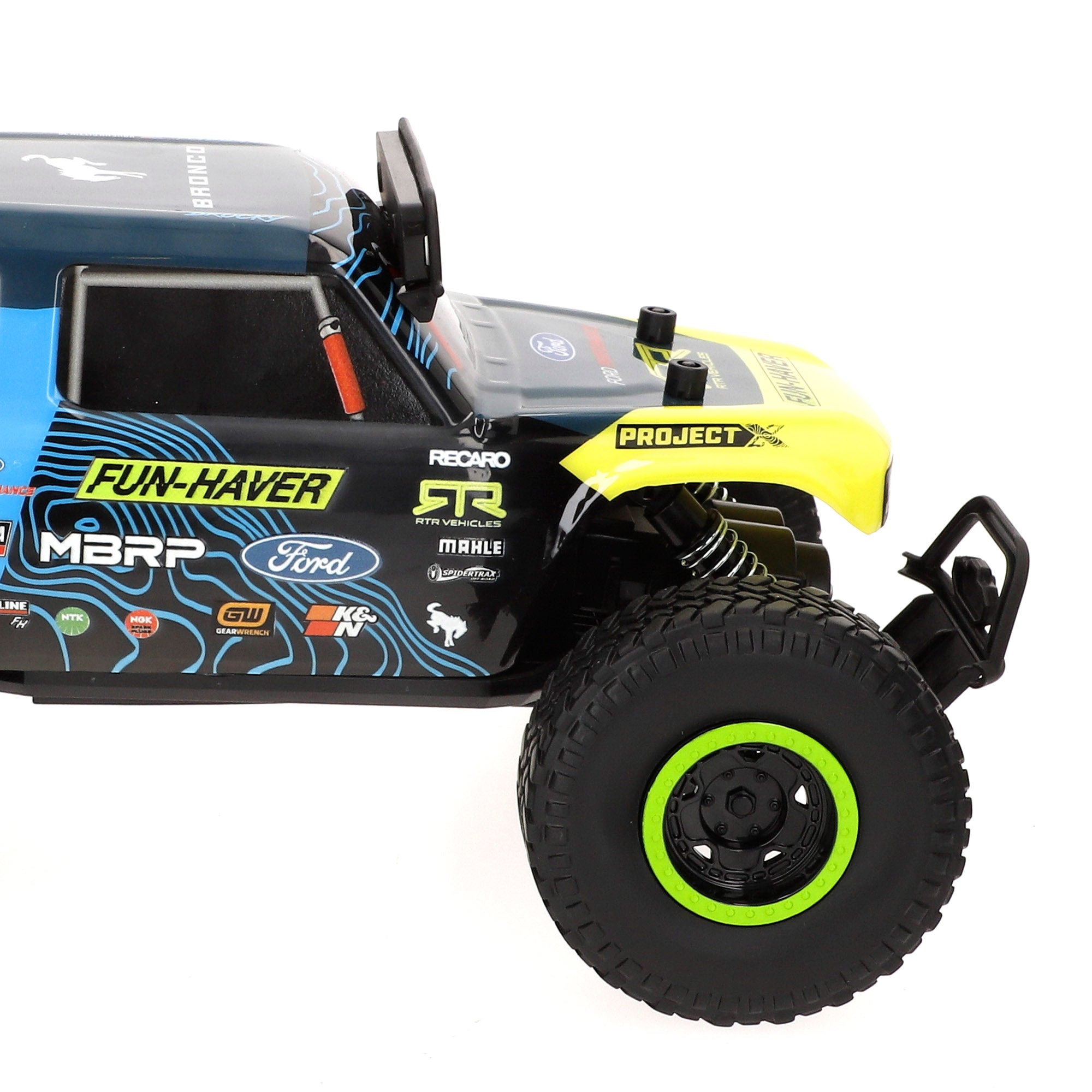 Maisto Coche teledirigido Ultra4 "Brocky" Off-Road Ford Bronco con luz