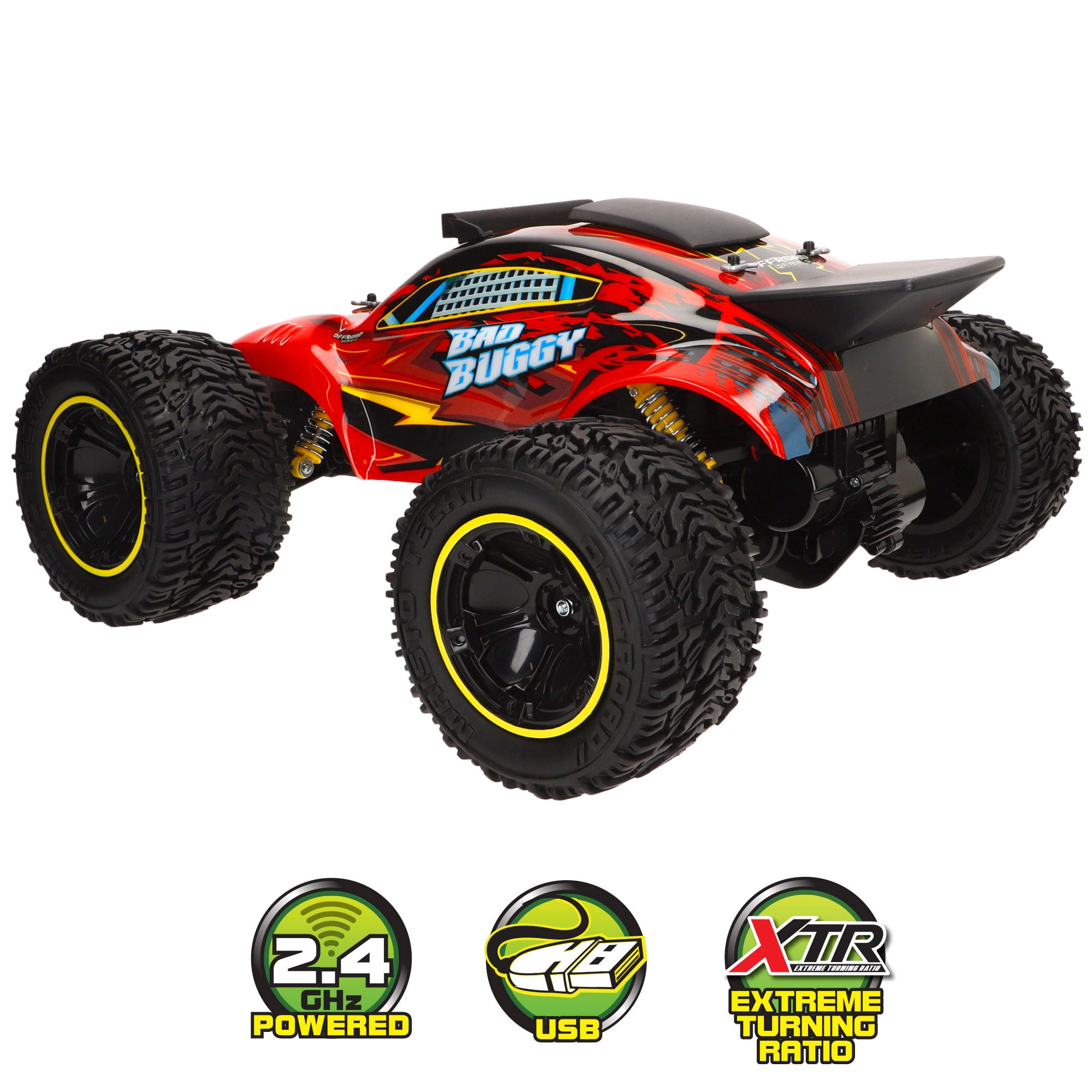 Maisto Coche teledirigido ruedas anchas Bad Buggy
