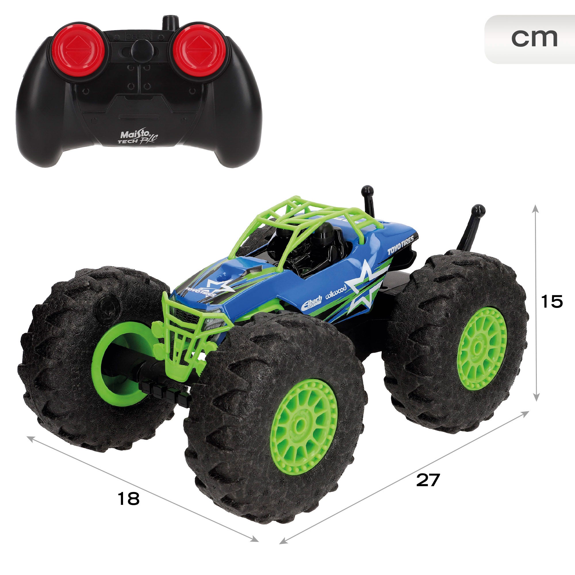 Maisto Coche teledirigido Rock Hopper Pro Series giros 360º