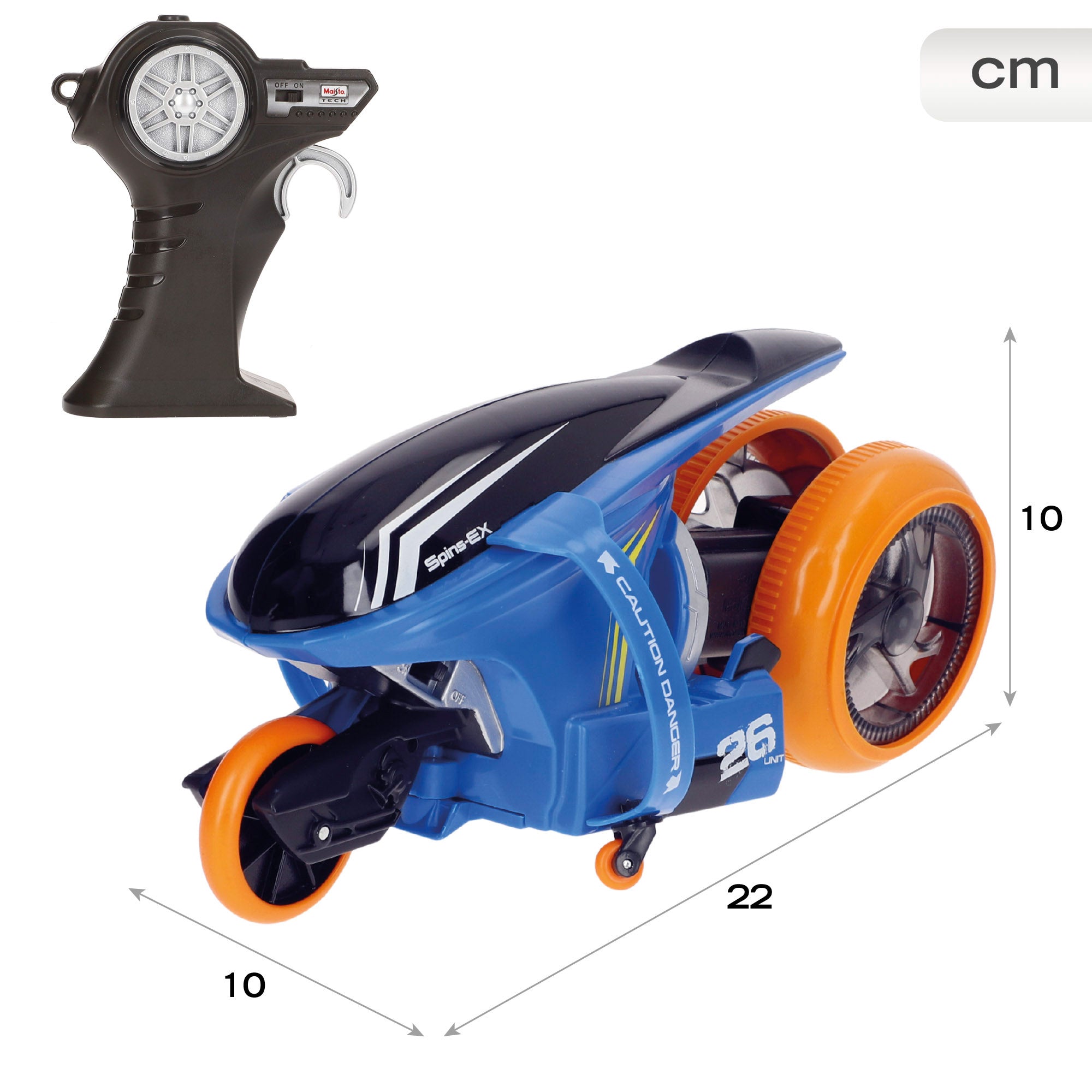Maisto Moto teledirigida Cyklone360 con luz
