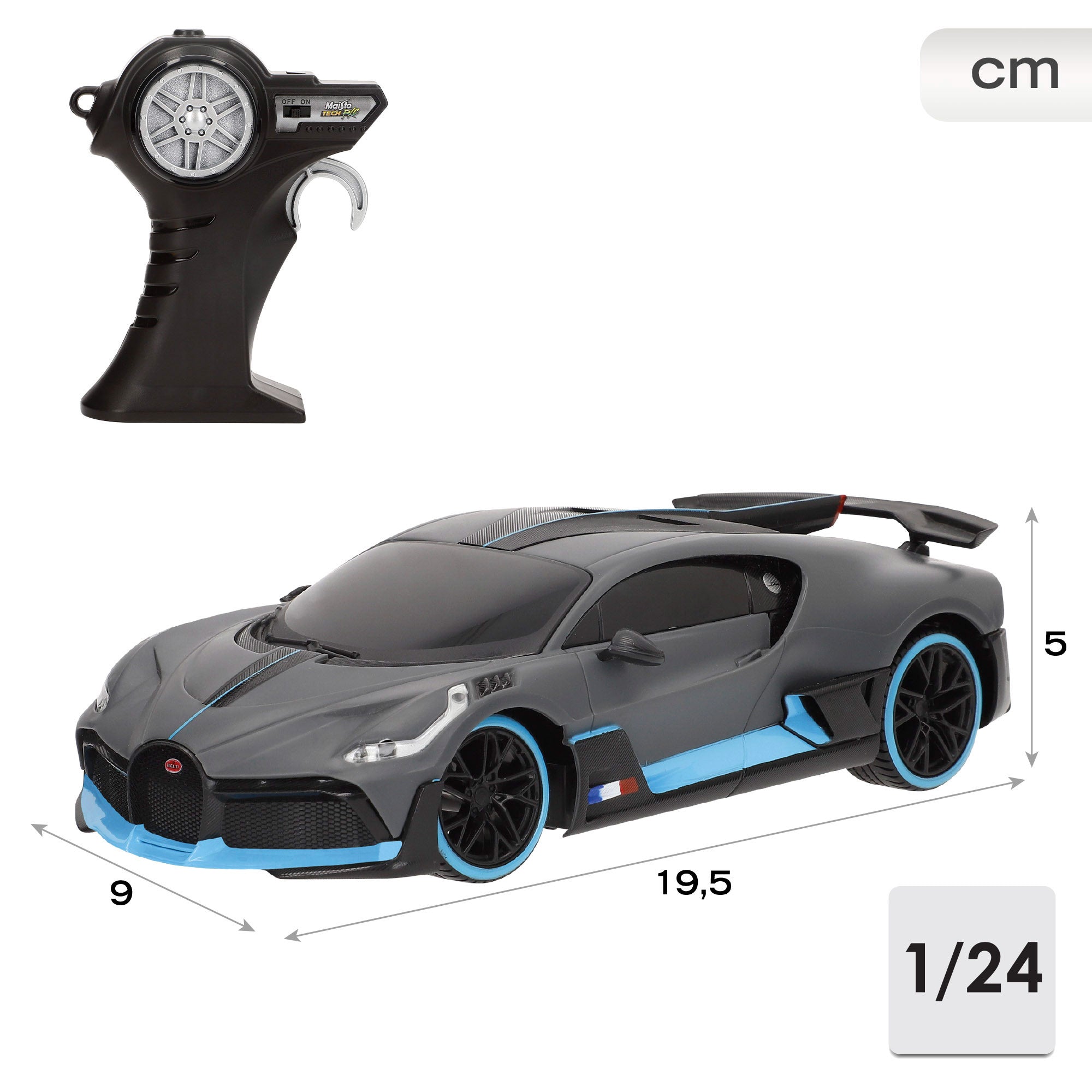 Carro telecomandado Maisto Bugatti Divo 1:24