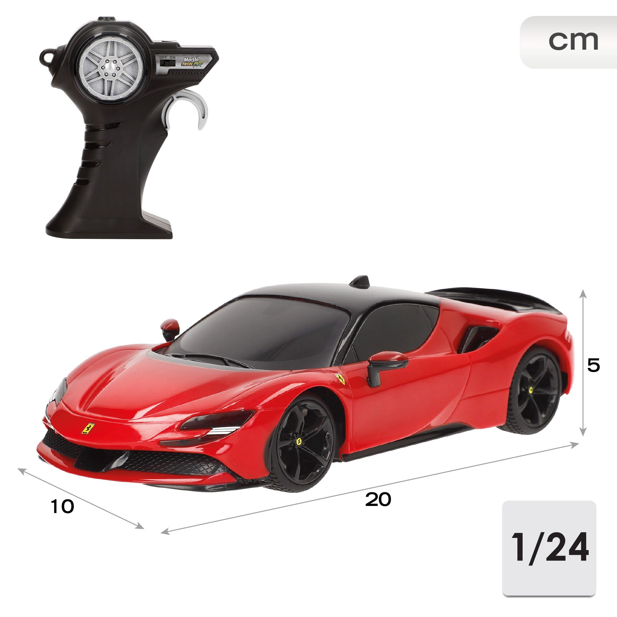 Maisto Carro telecomandado Ferrari SF90 Stradale 1:24