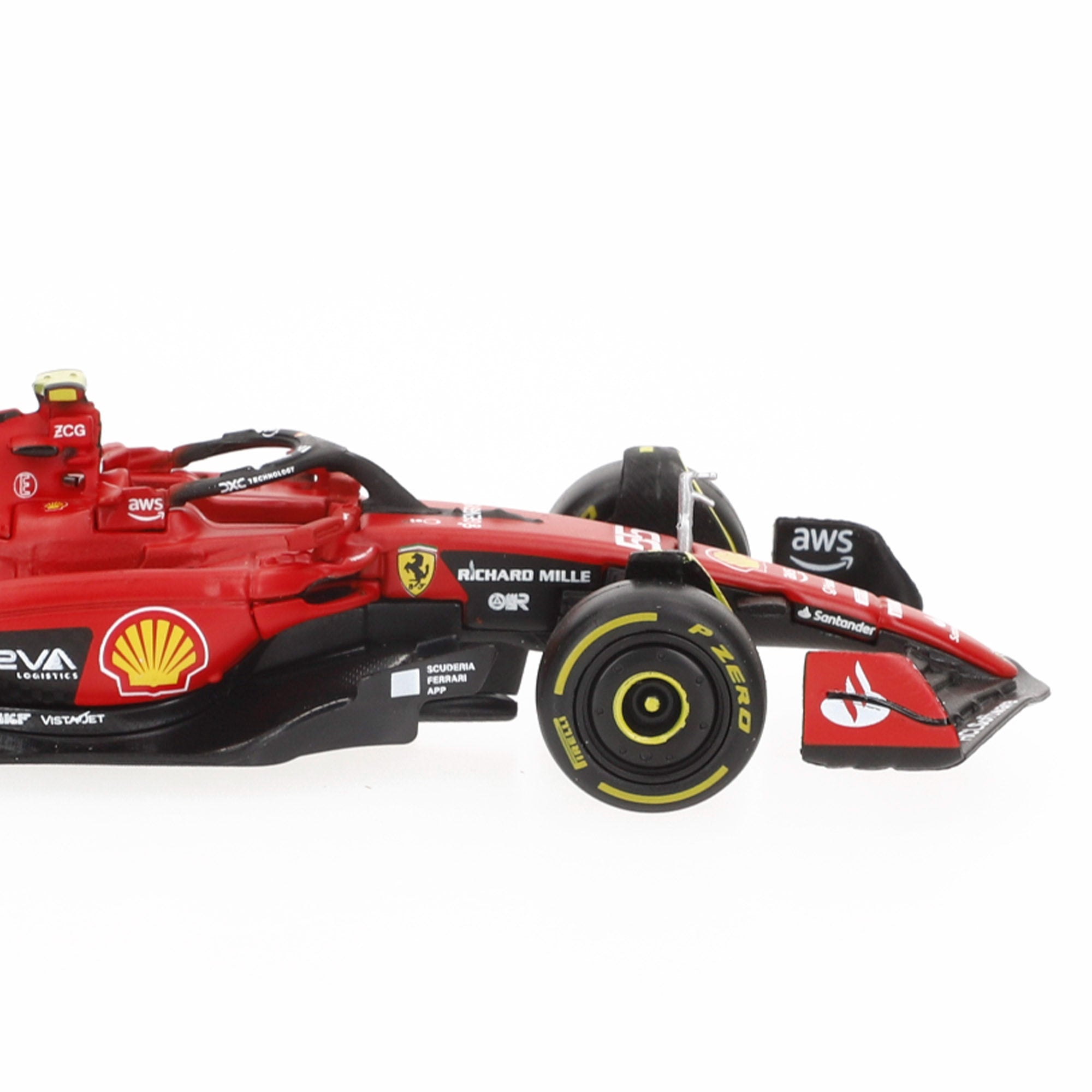 Burago Coche 1:43 Ferrari Racing SF-23 Carlos Sainz F1 2023