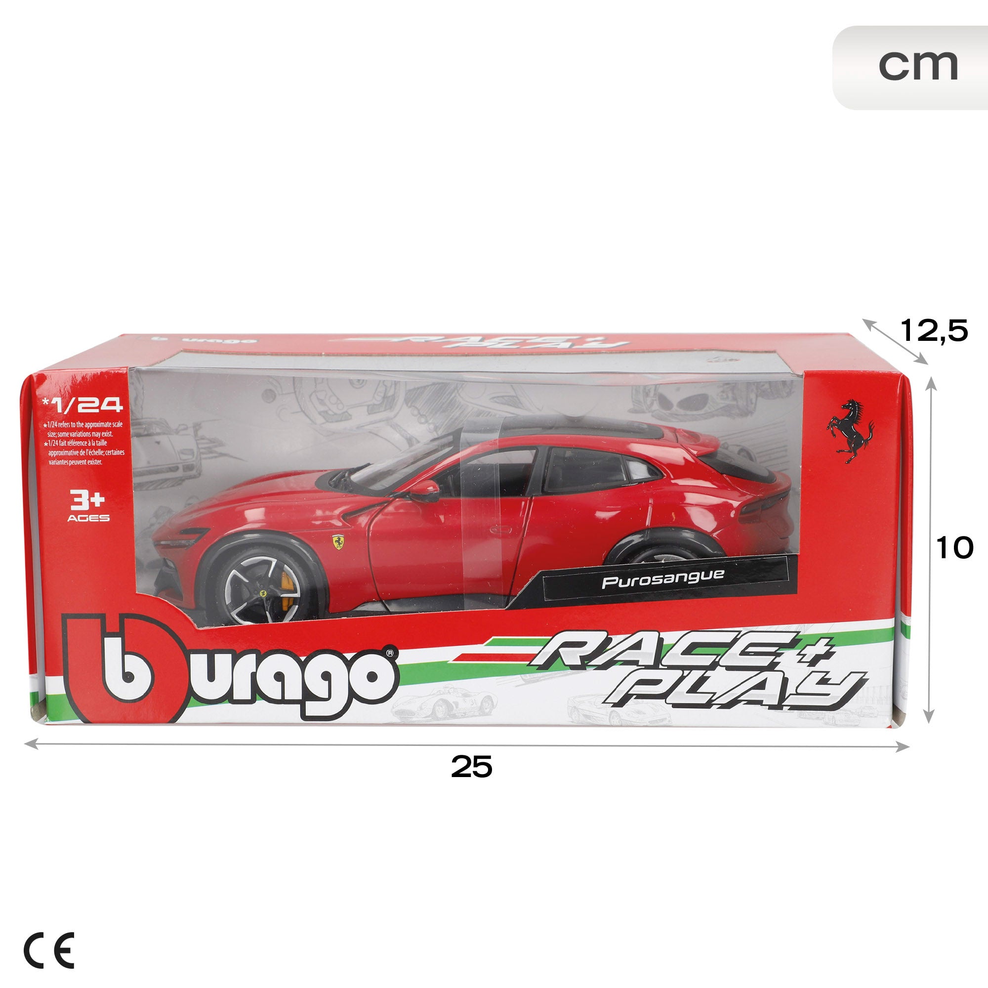Burago Maqueta coche Ferrari Purosangue 1:24