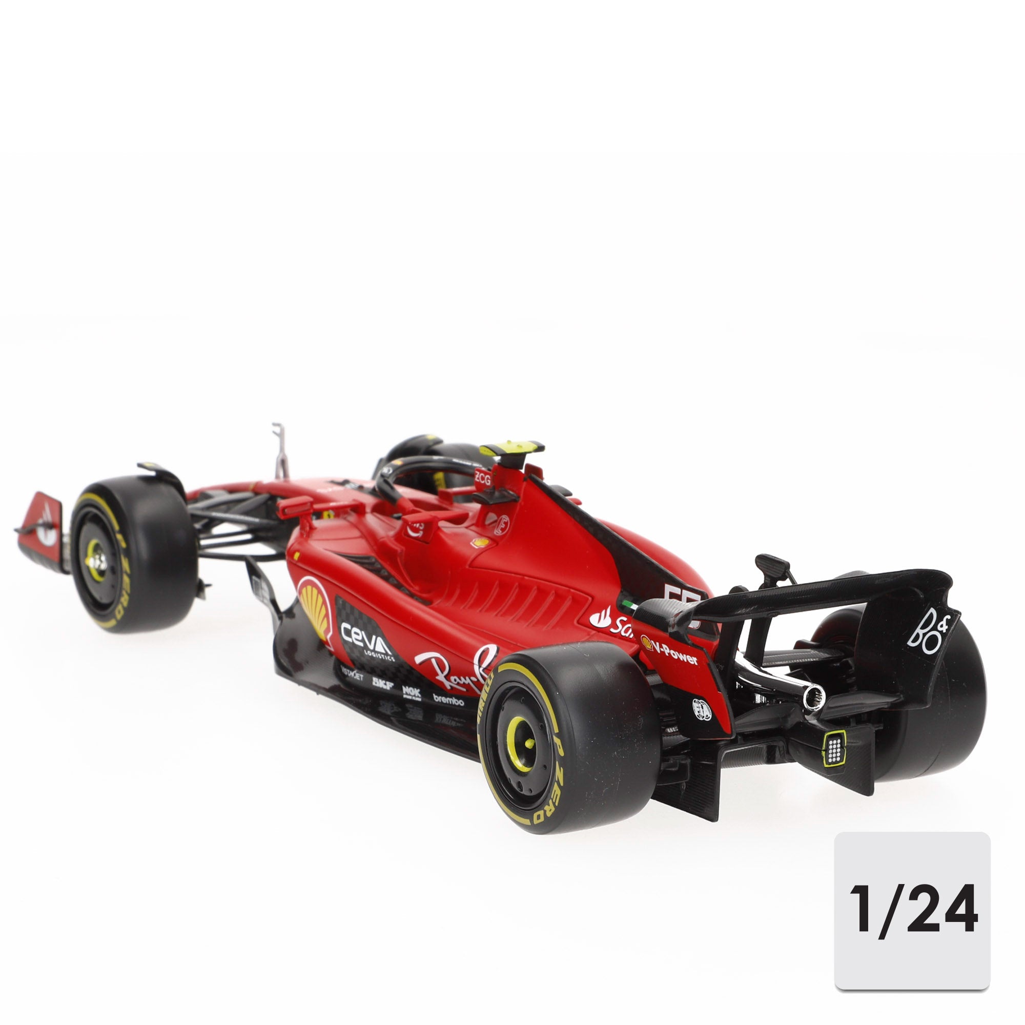 Burago Coche 1:24 Ferrari Racing SF-23 Sainz F1 2023