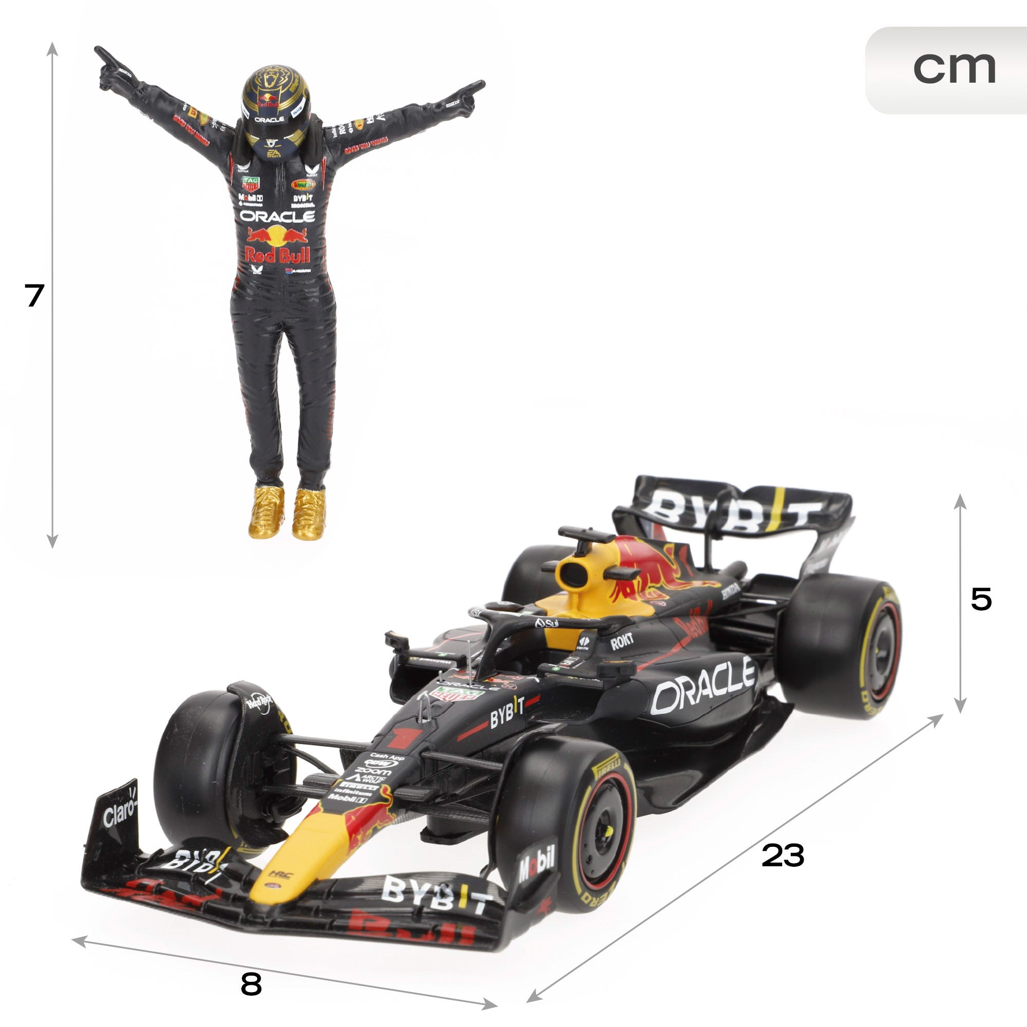 Burago Coche 1:24  Red Bull Racing RB19 Verstappen F1 2023