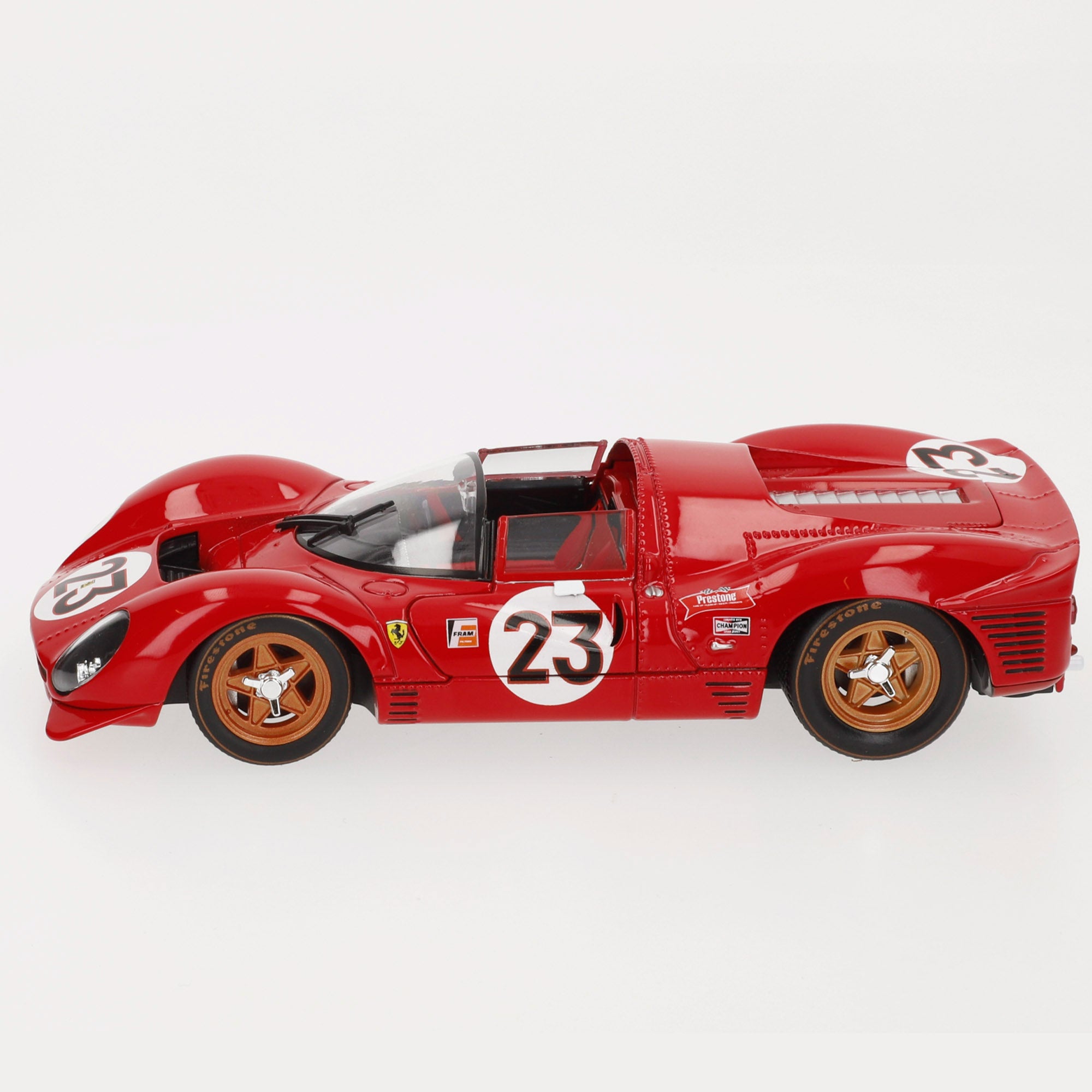 Burago Maqueta Coche Ferrari 330 P4 Daytona Nº23 1:24