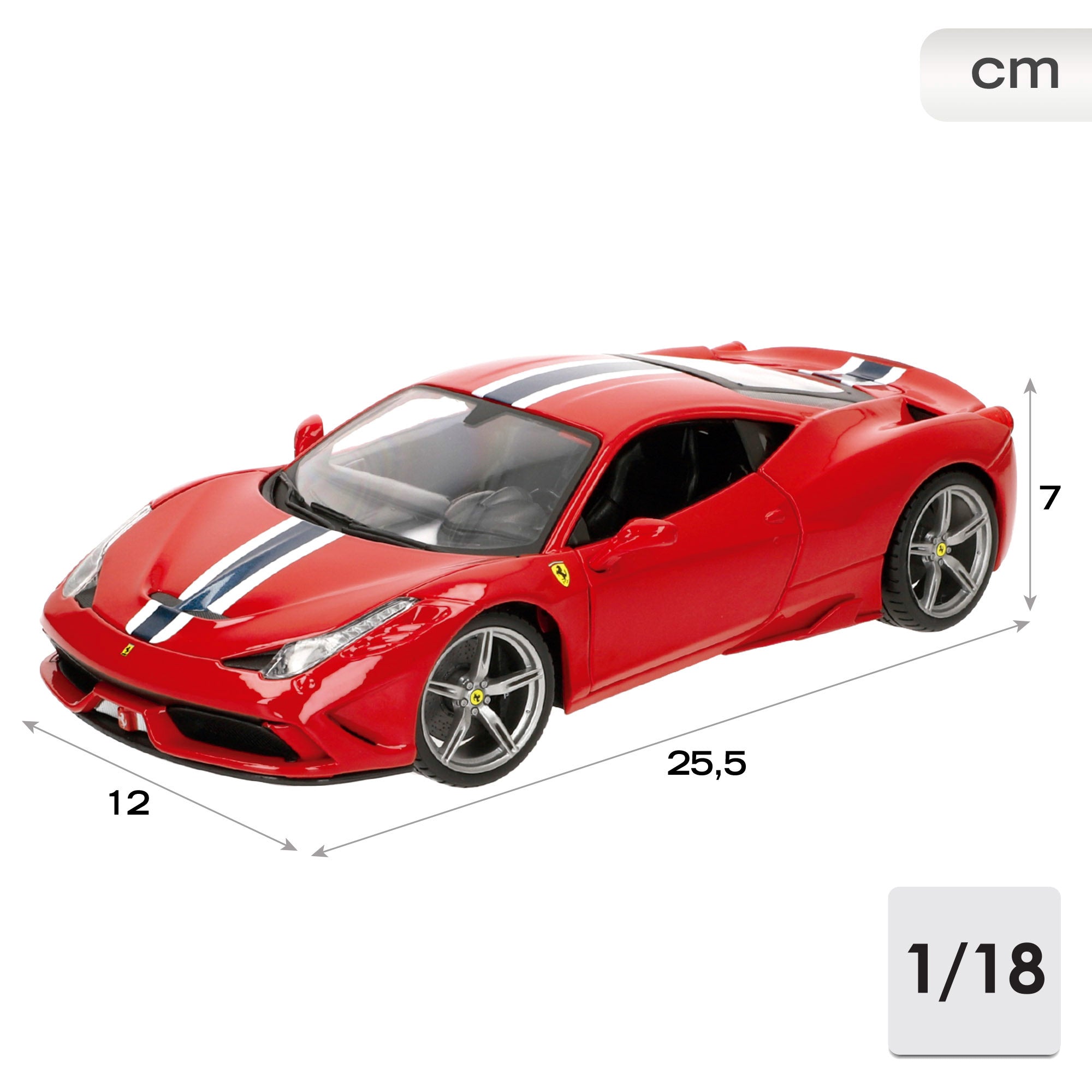 Burago Maqueta Coche Ferrari 458 Speciale 1:18
