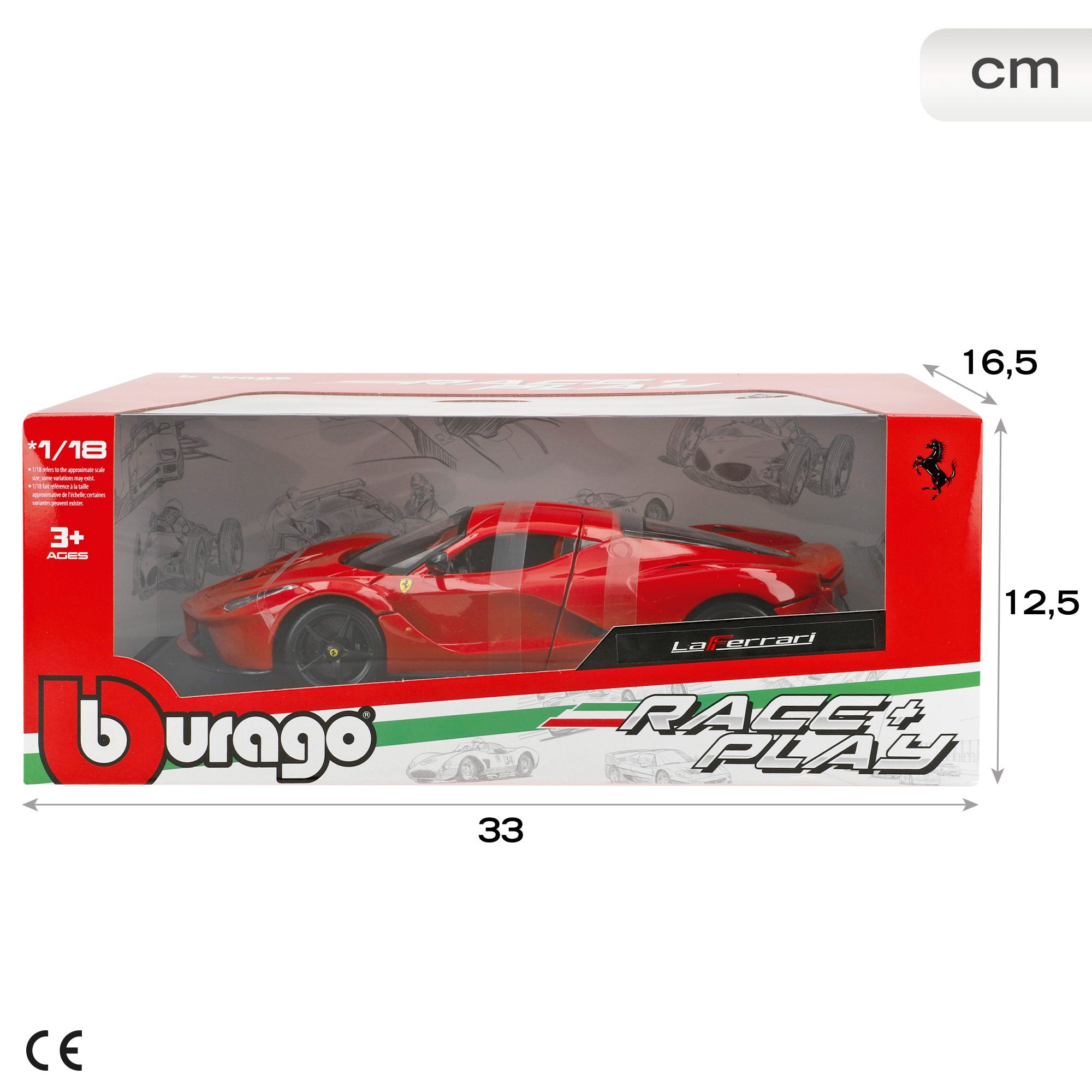 Burago Maqueta Coche Ferrari LaFerrari 1:18