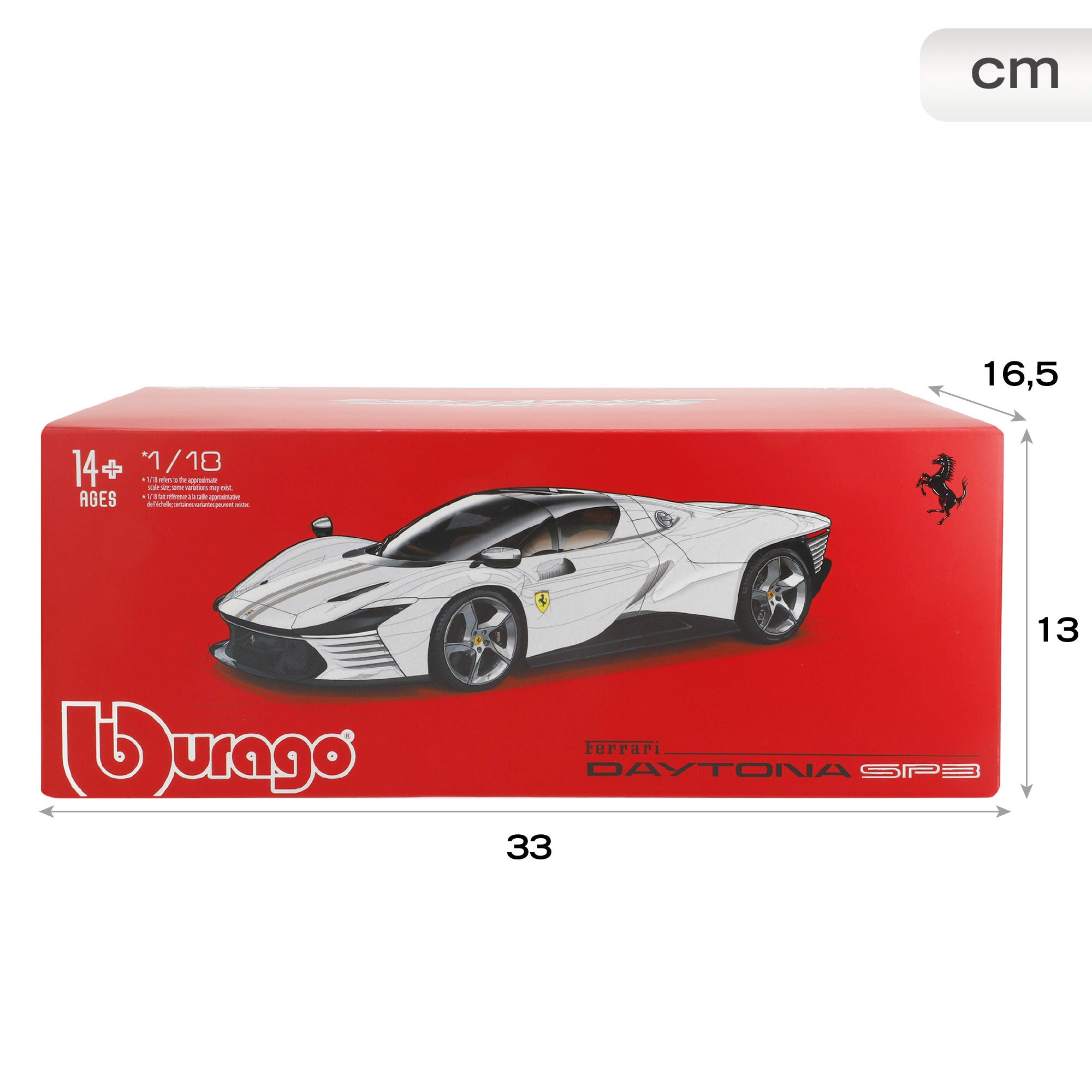 Burago Maqueta Coche Ferrari Daytona SP3 1:18