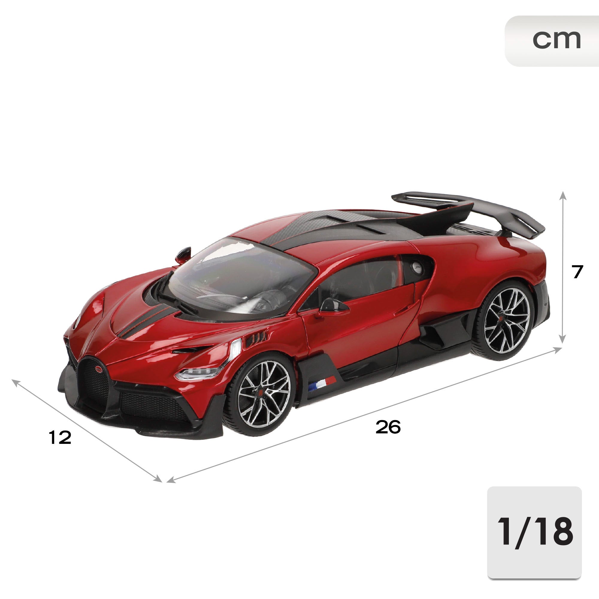 Burago Maqueta Coche Bugatti Divo 1:18