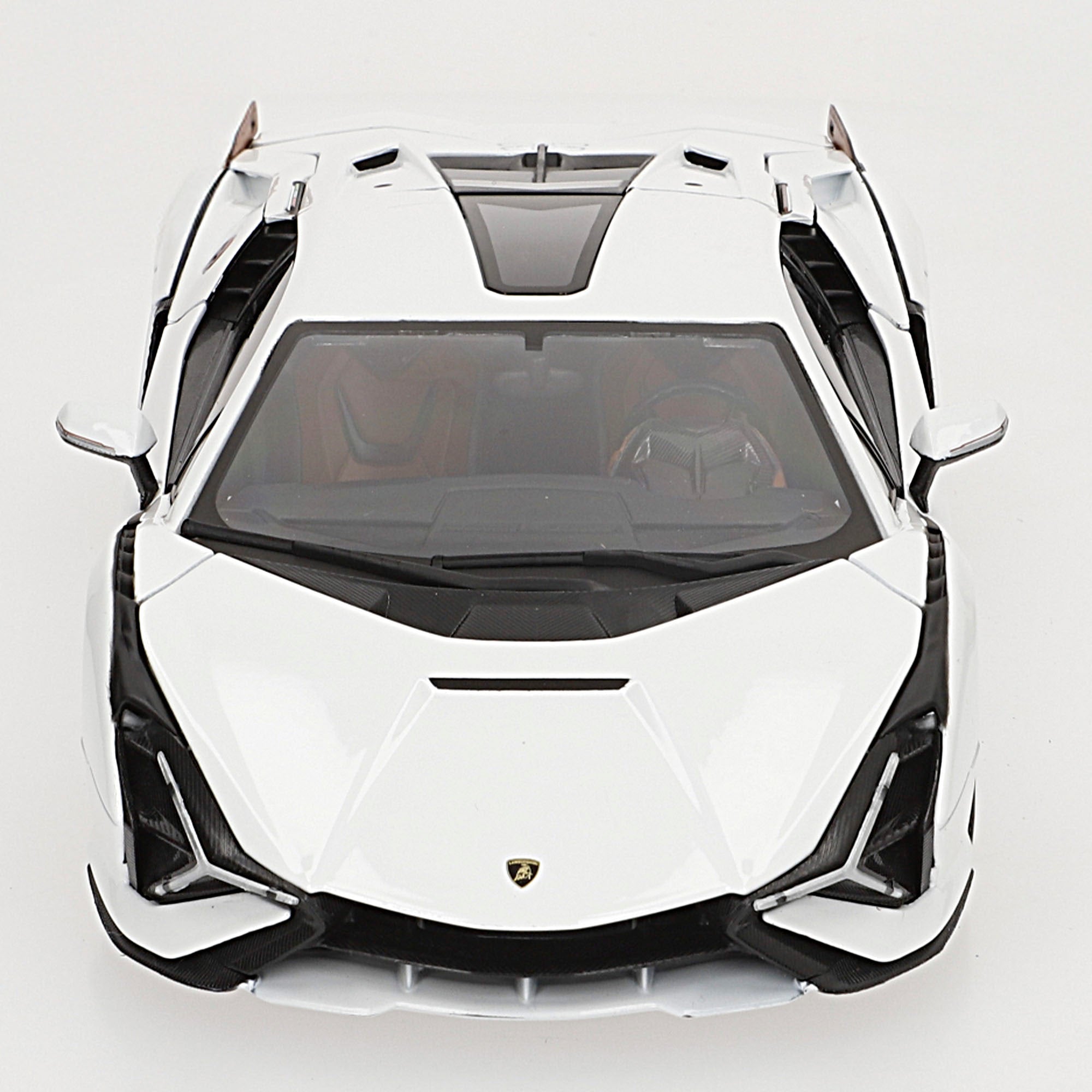 Burago Model Car Lamborghini Sián FKP 37 Branco 1:18