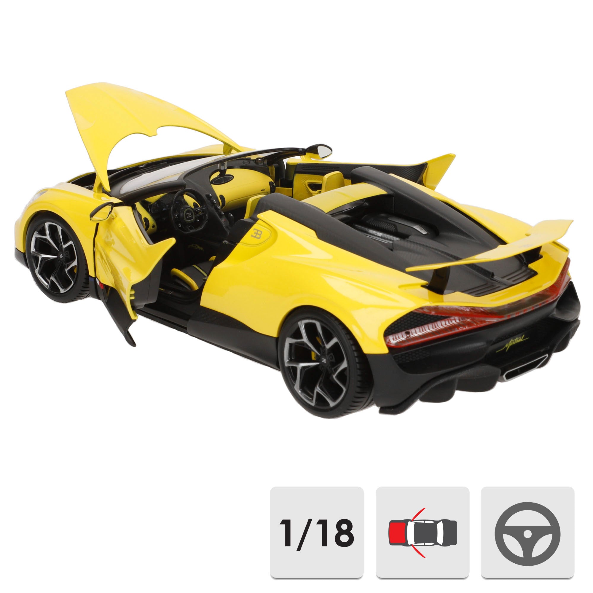 Burago Maqueta Coche Bugatti Mistral 1:18