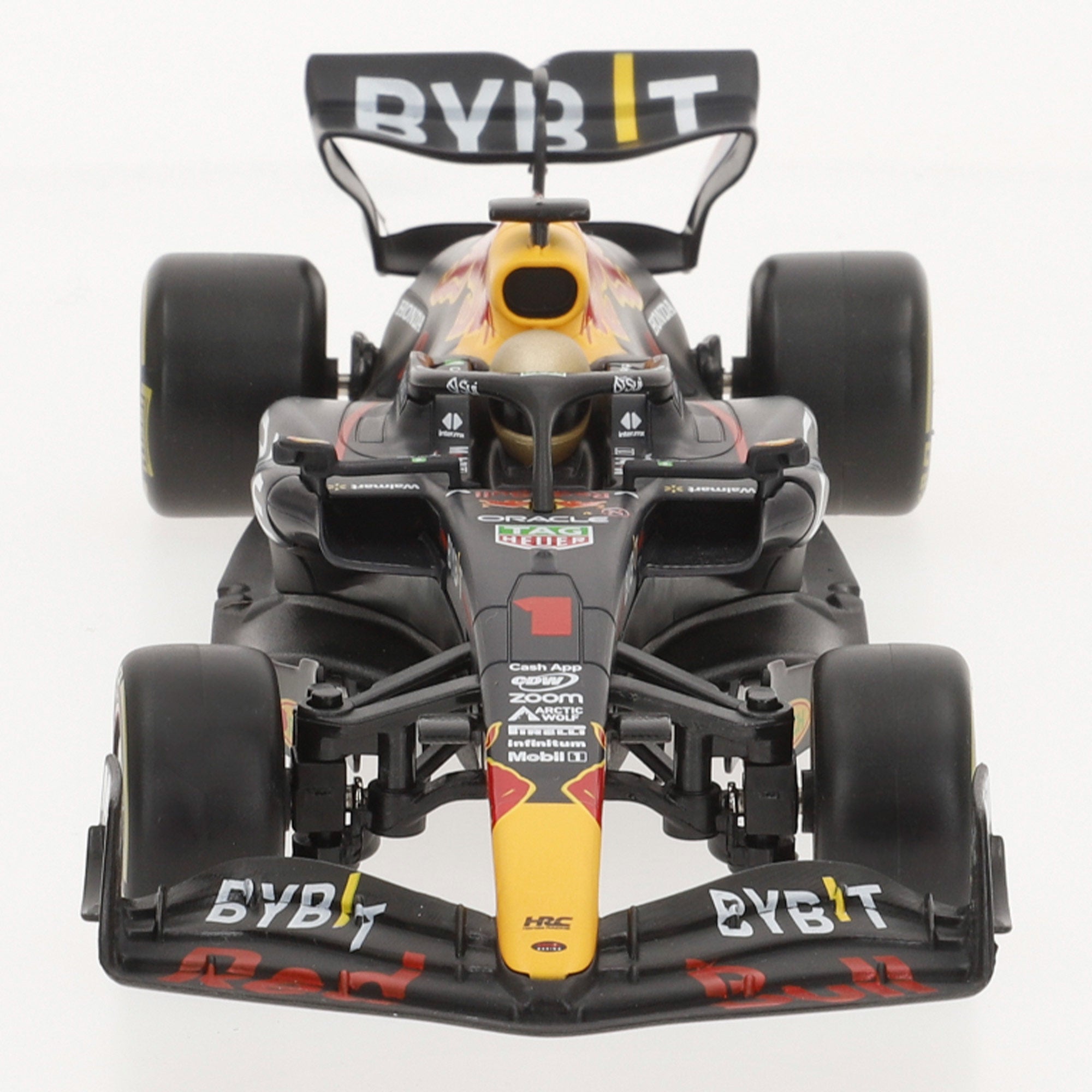 Carro de Fórmula 1 telecomandado Maisto 2023 Oracle Red Bull Racing RB19 Verstappen ou Perez 1:24