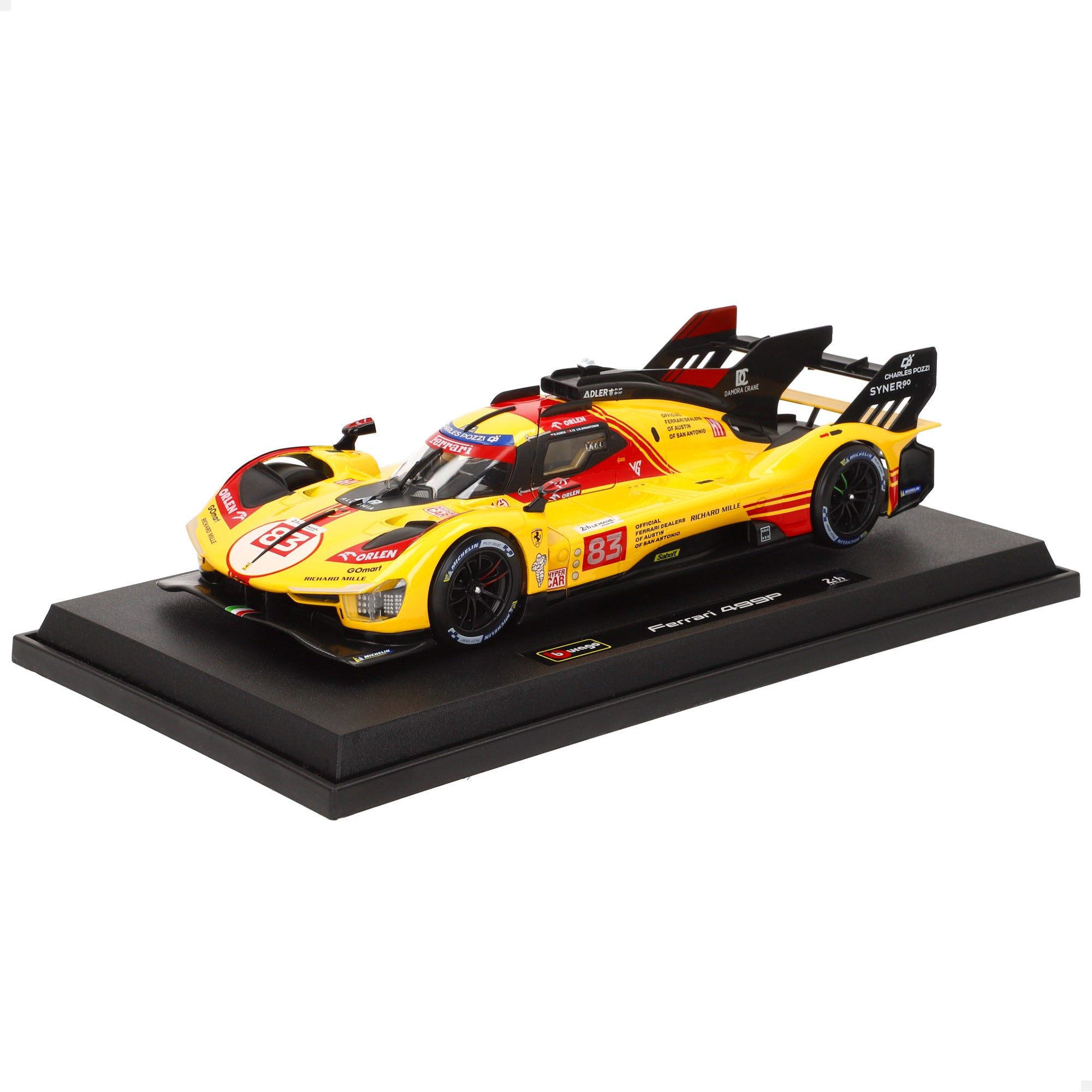 Burago Coche 1:18 Ferrari 499P LMH Hypercar 2024