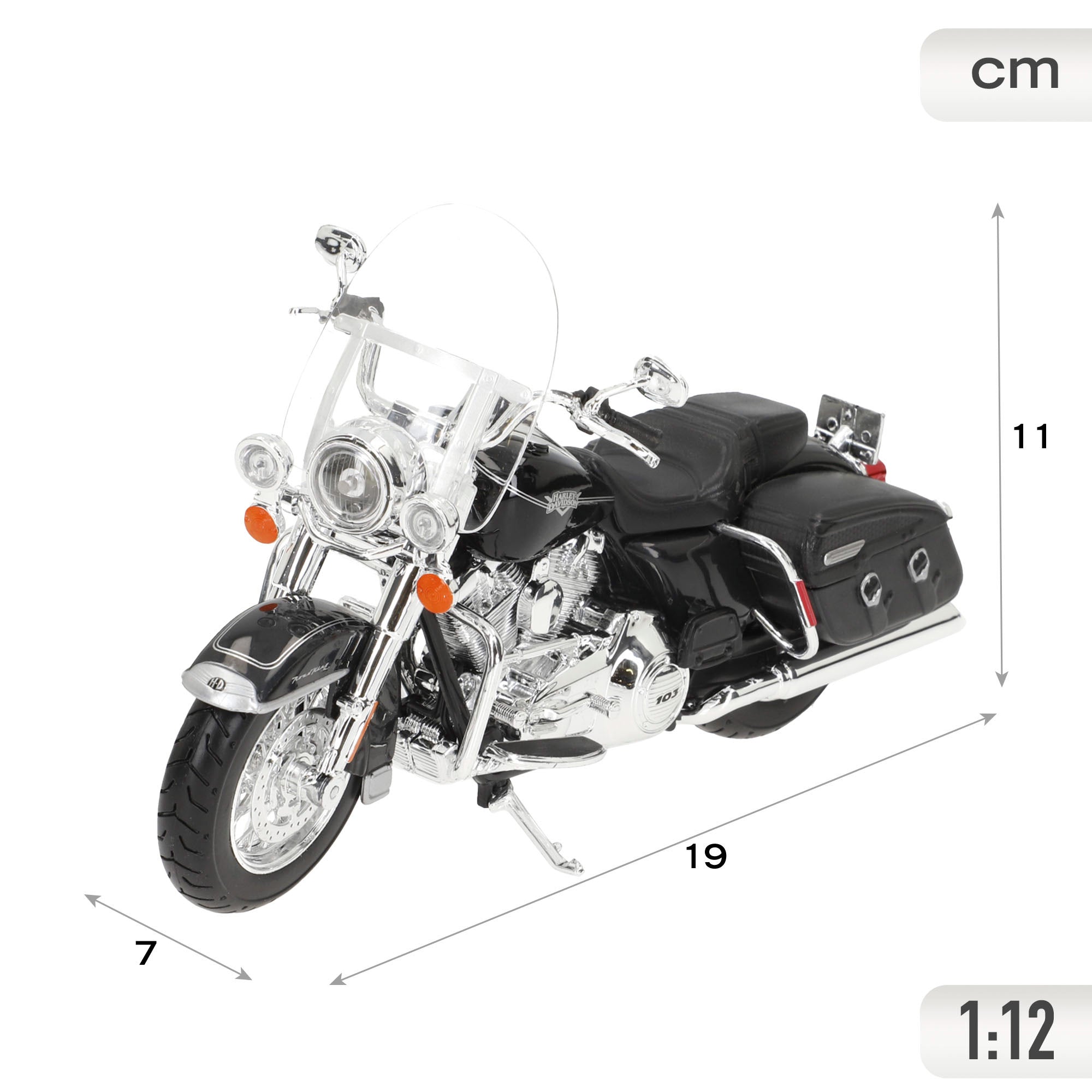 Maisto Maqueta moto Harley Davidson 2013 Road King 1:12