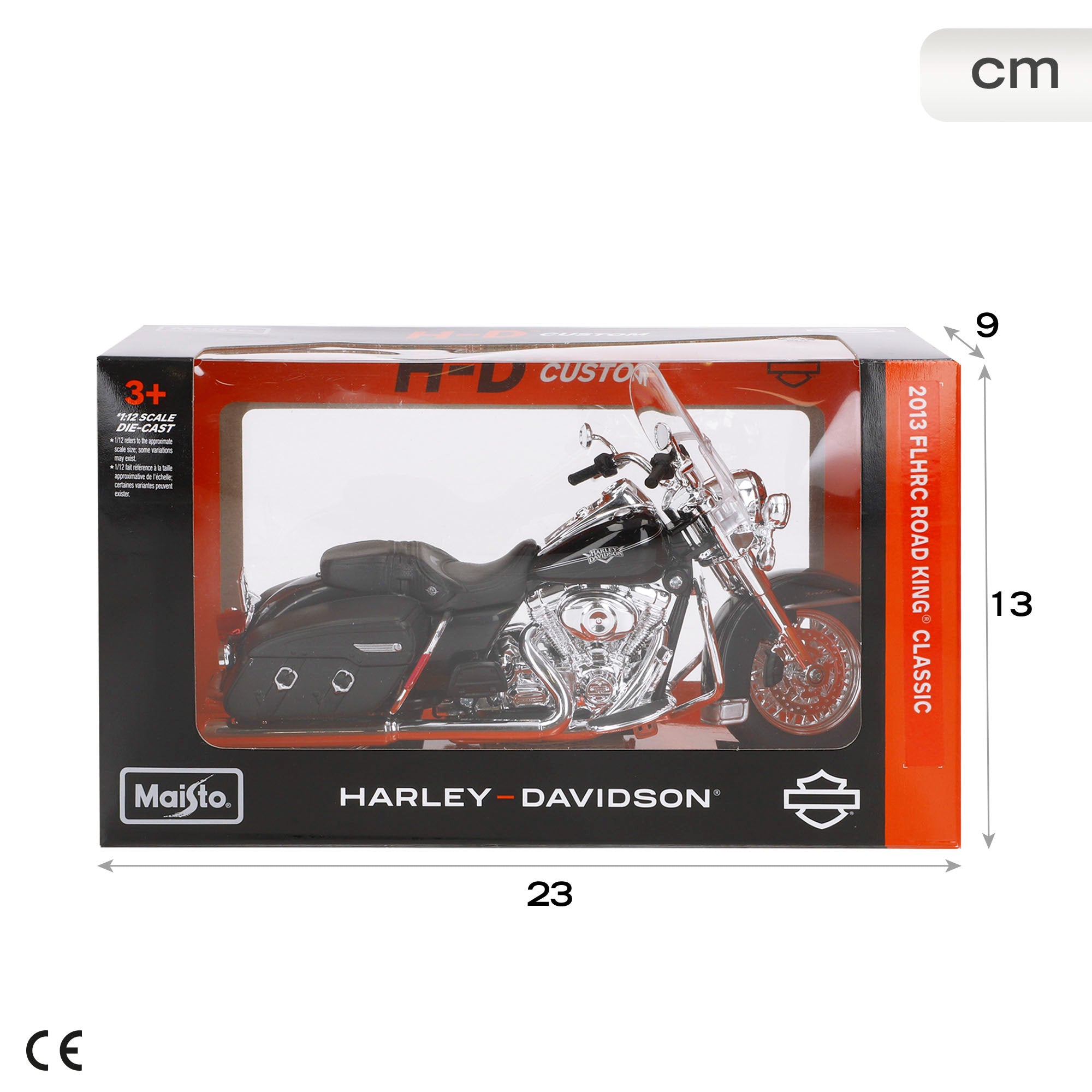 Maisto Maqueta moto Harley Davidson 2013 Road King 1:12