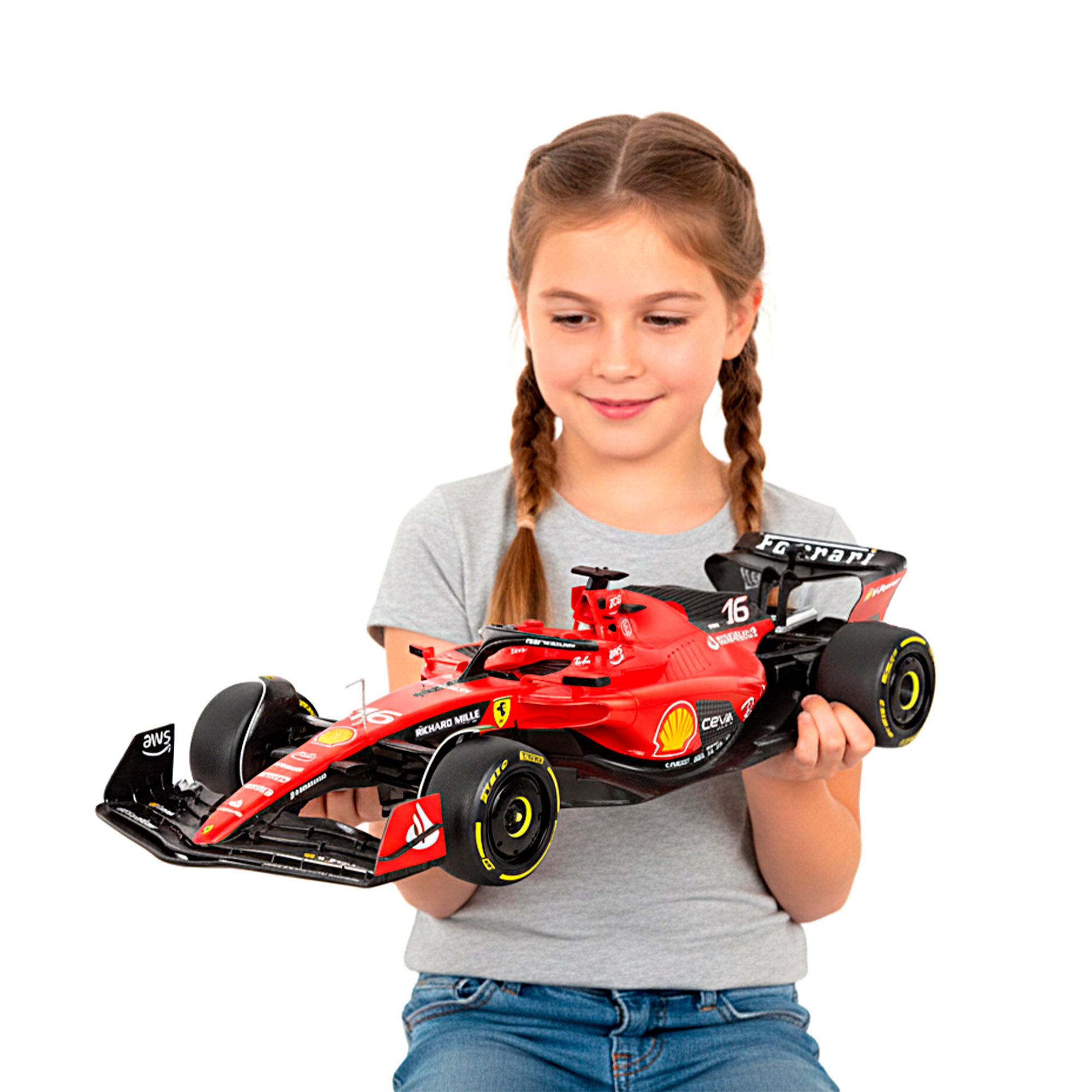 Maisto Carro telecomandado F1 2023 Ferrari SF-23 Charles Leclerc 1:10