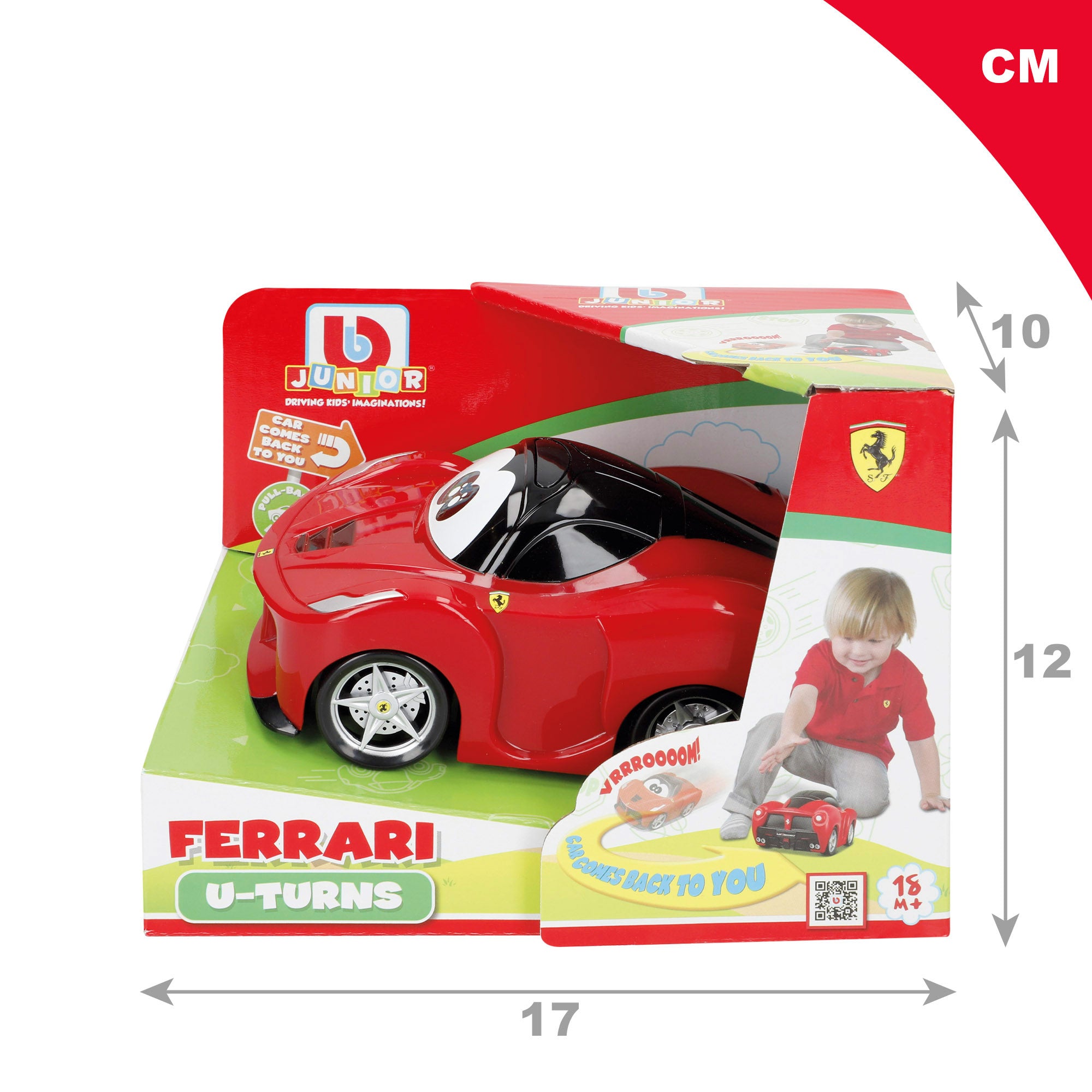 Burago Ferrari de juguete LaFerrari pull-back