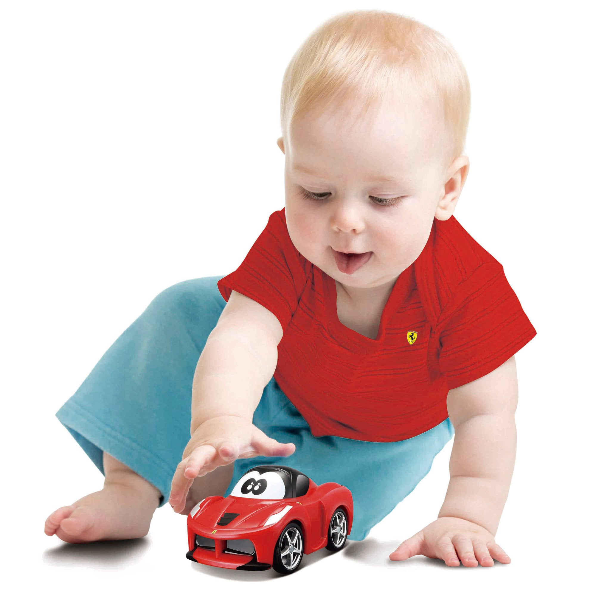 Burago Set de juego alfombra bebé circuito con coche Ferrari LaFerrari
