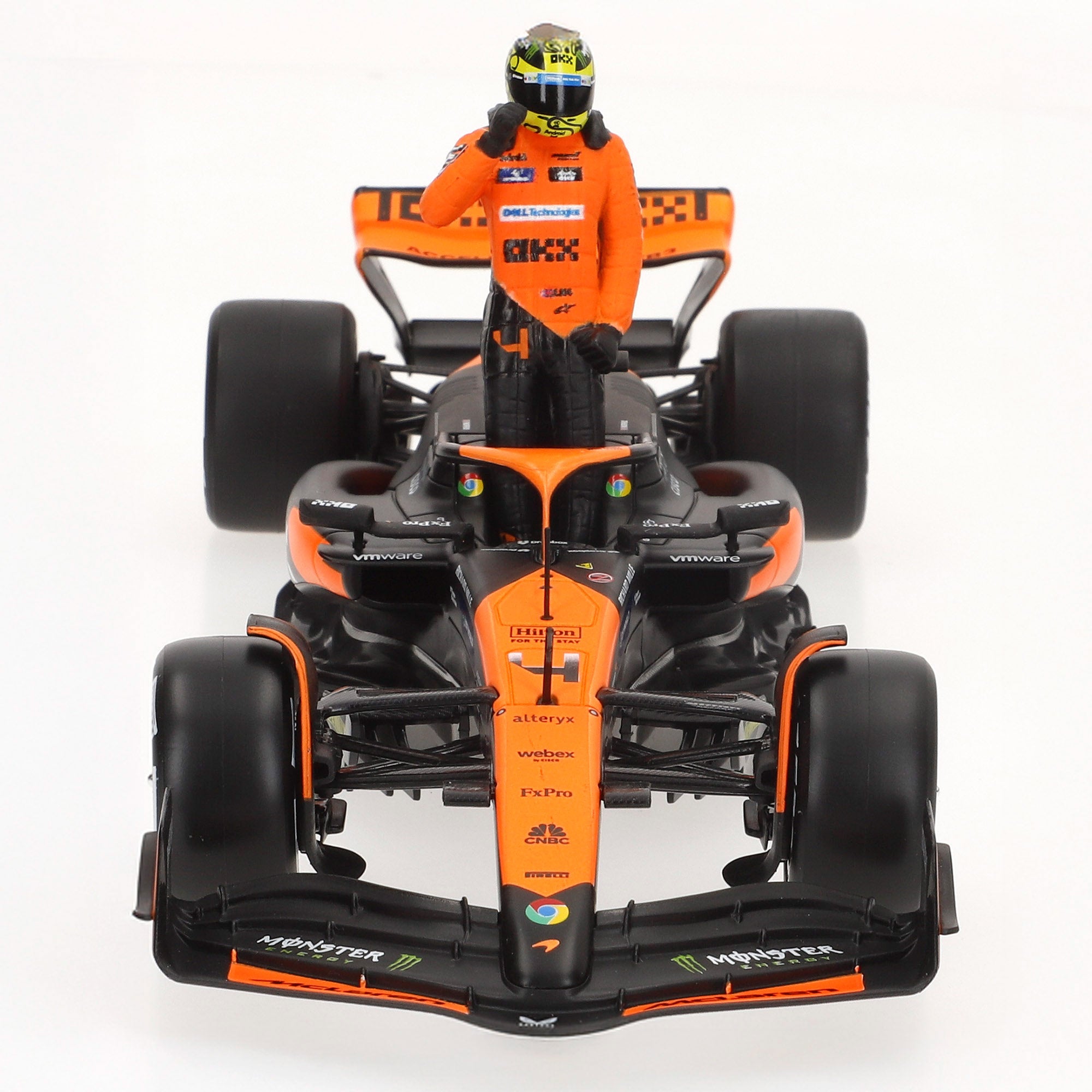 Burago Coche 1:24 McLaren MCL38 Lando Norris F1 2024