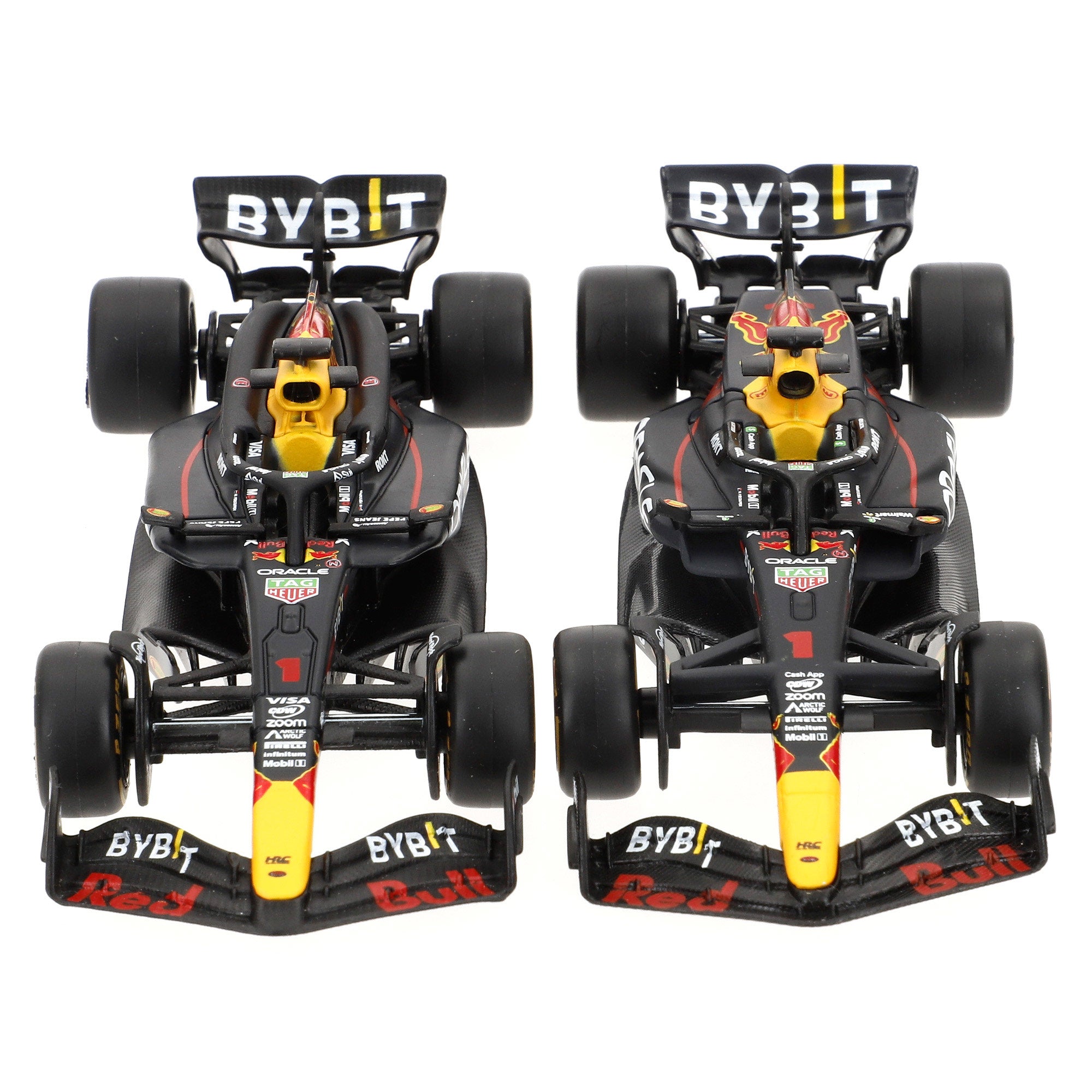 Burago Set 4 coches 1:43 F1 Red Bull Max Verstappen