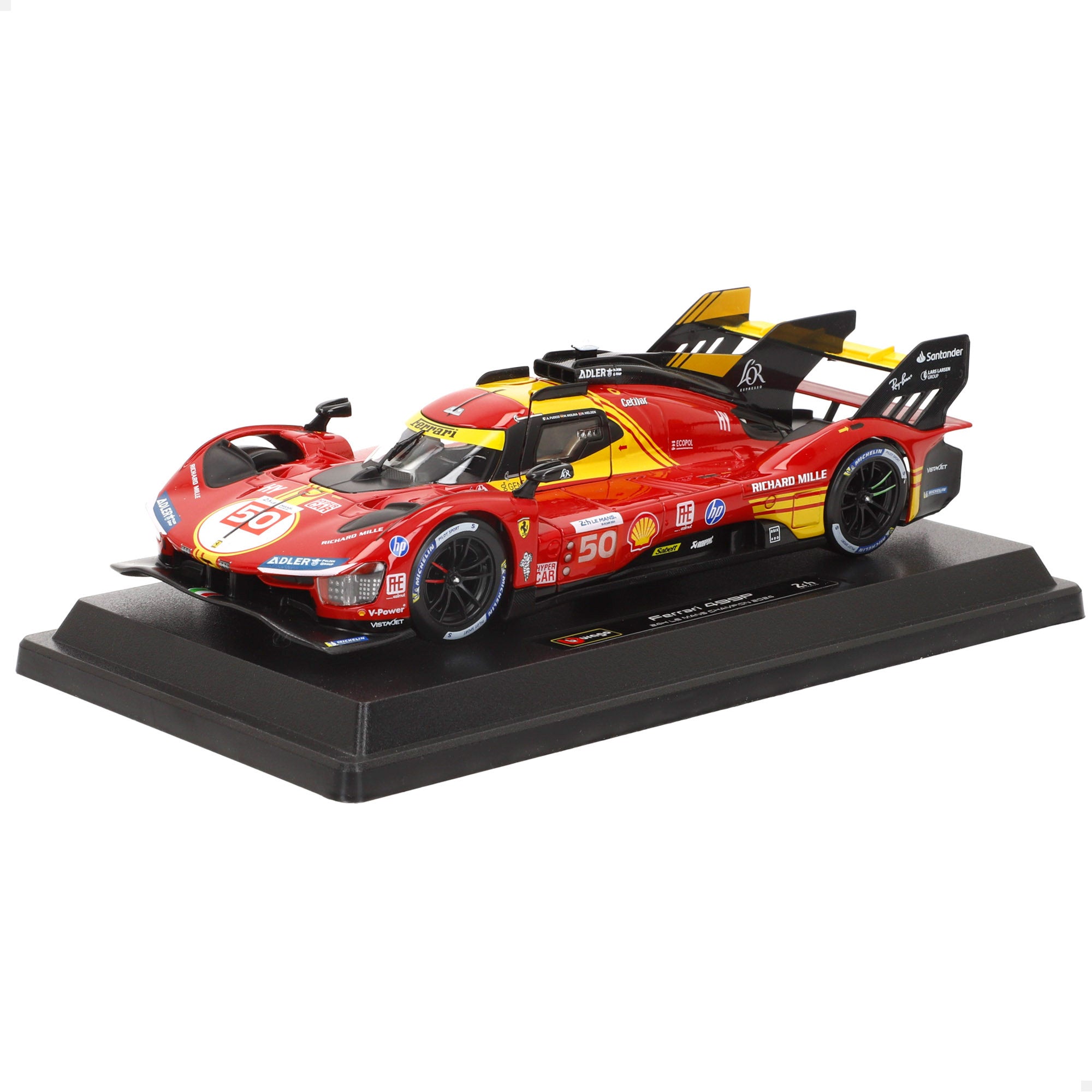 Burago Coche 1:24 Ferrari 499P LMH N.º50