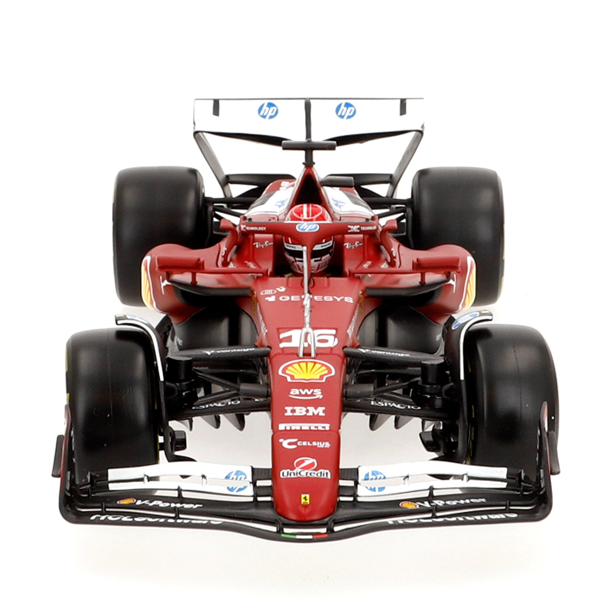 Burago Coche 1:18 Ferrari SF-25 Leclerc F1 2025