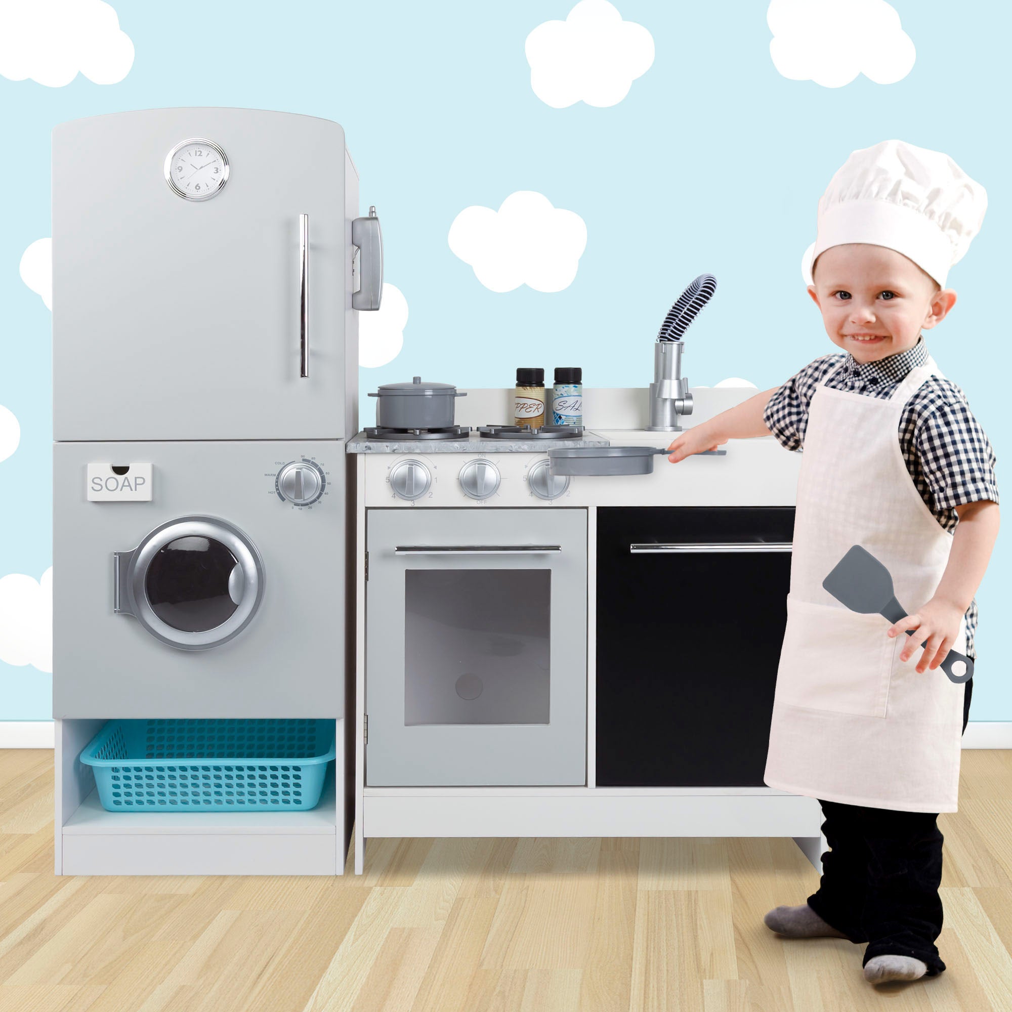 WOOMAX Cocina de madera modular